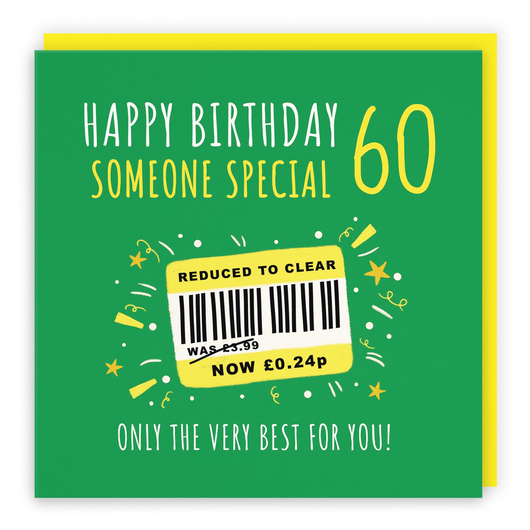60th Someone Special Birthday Card Reduced To Clear Moments - Default Title (BS00156)