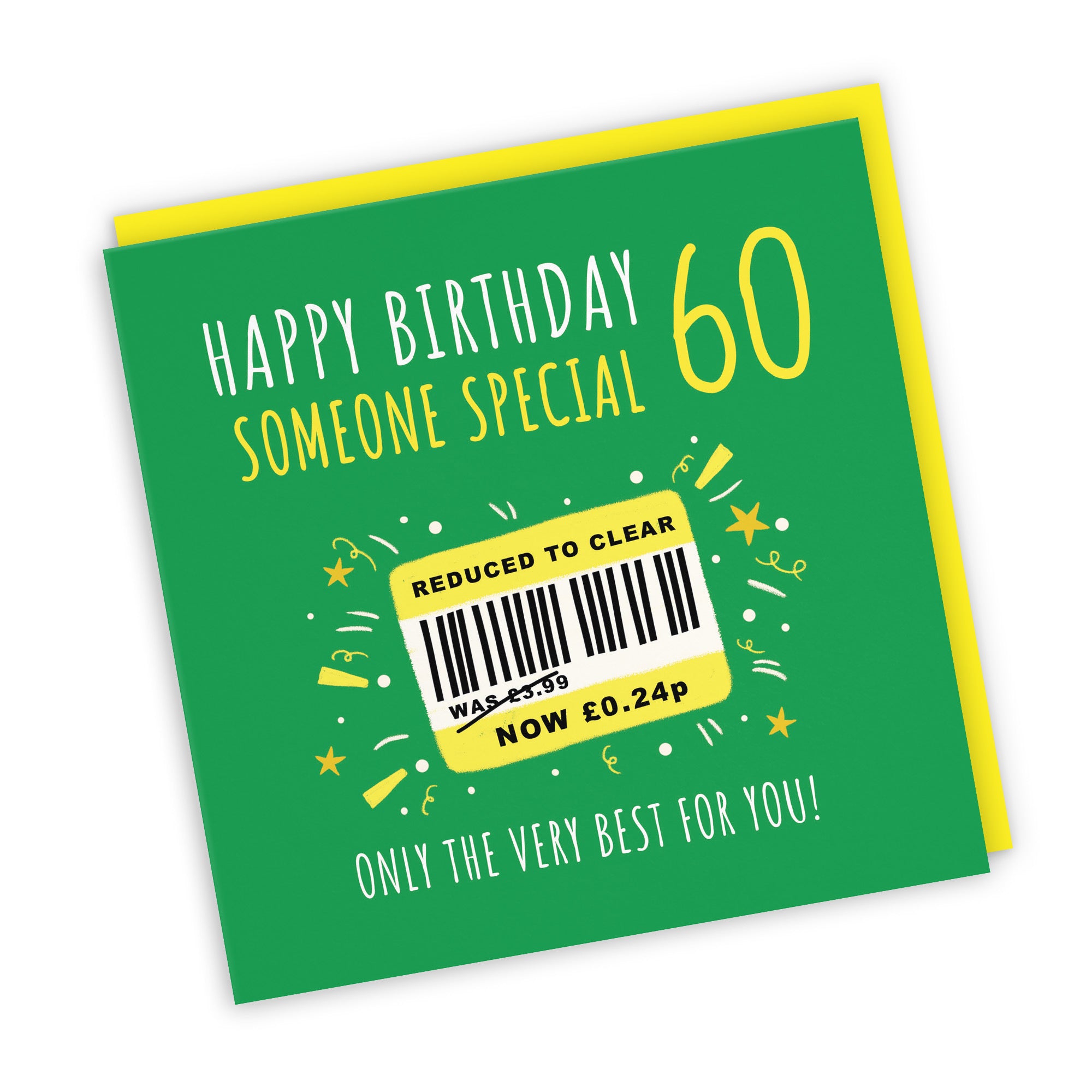 60th Someone Special Birthday Card Reduced To Clear Moments - Default Title (BS00156)