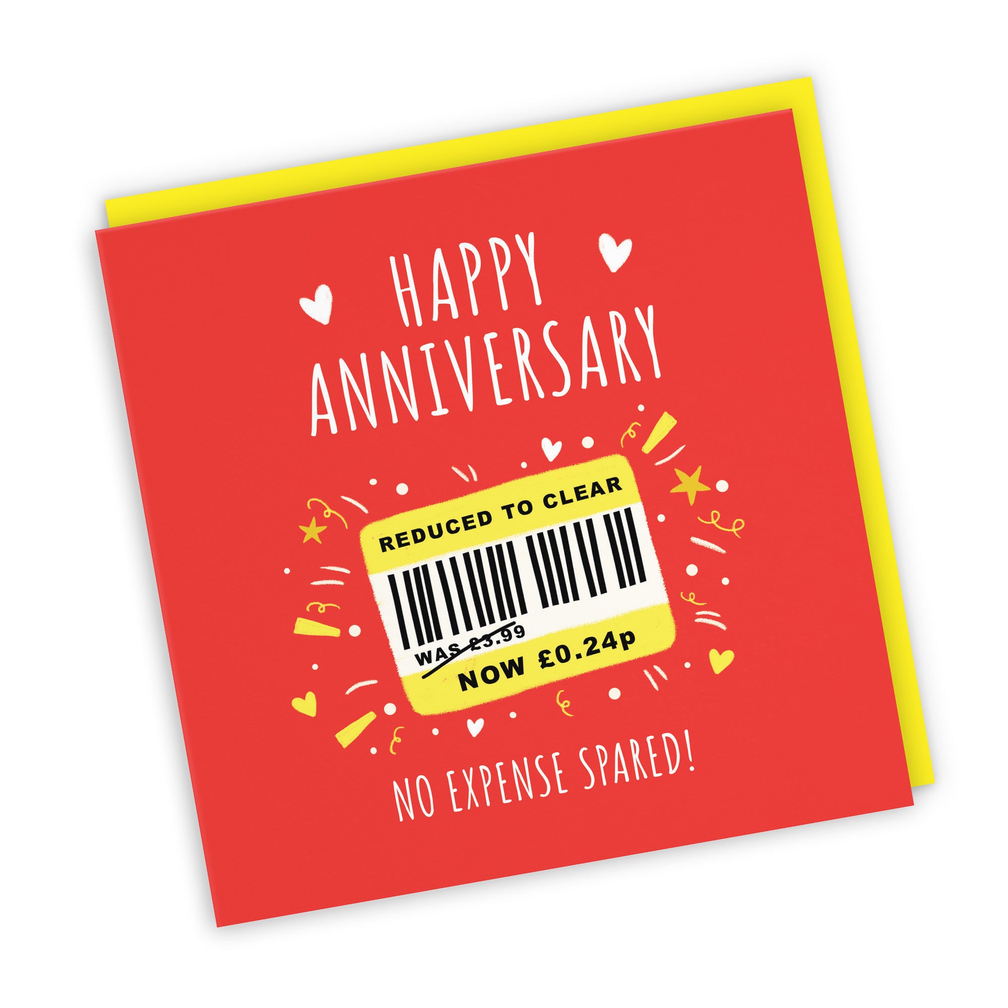 Anniversary Card Reduced To Clear Moments - Default Title (BS00159)