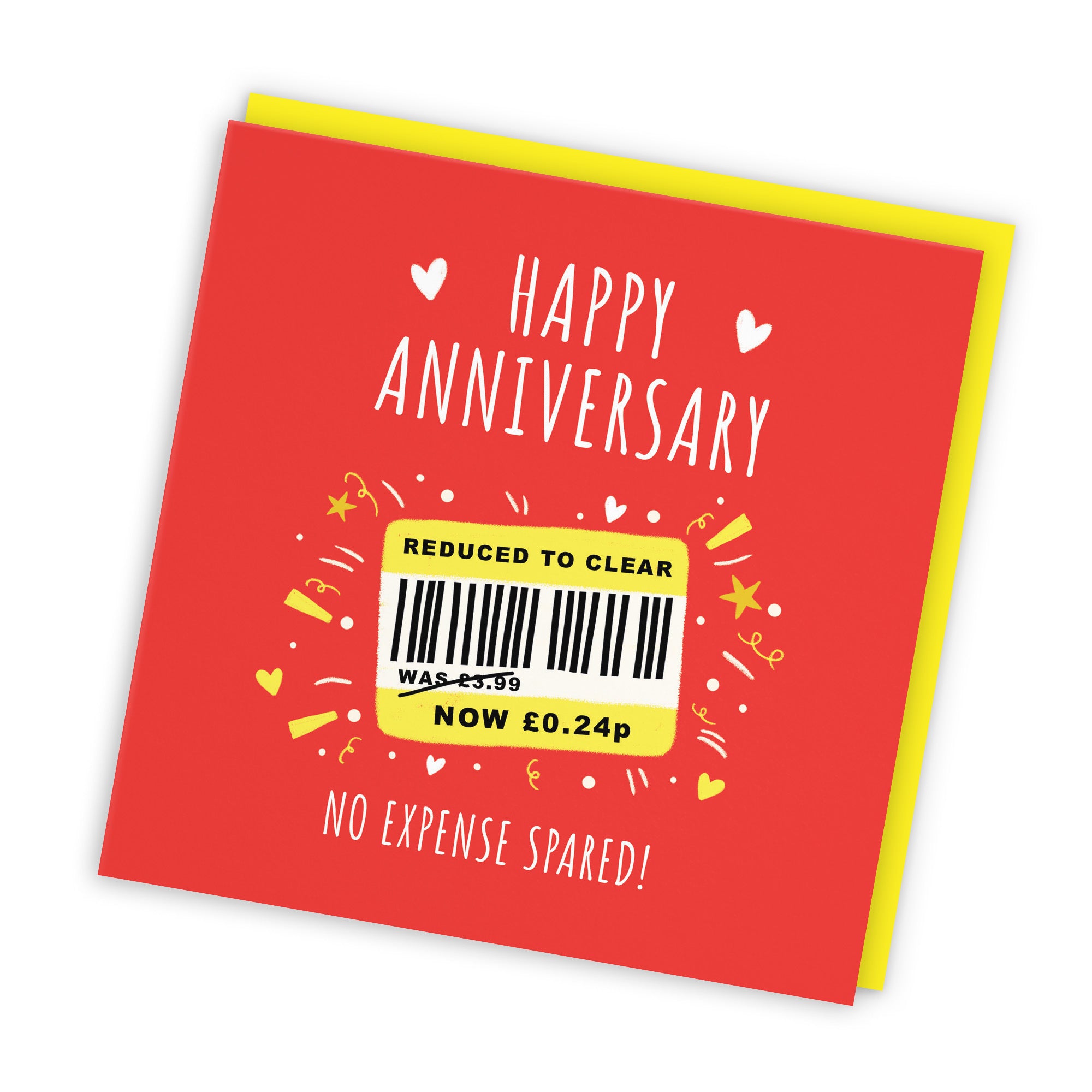Anniversary Card Reduced To Clear Moments - Default Title (BS00159)