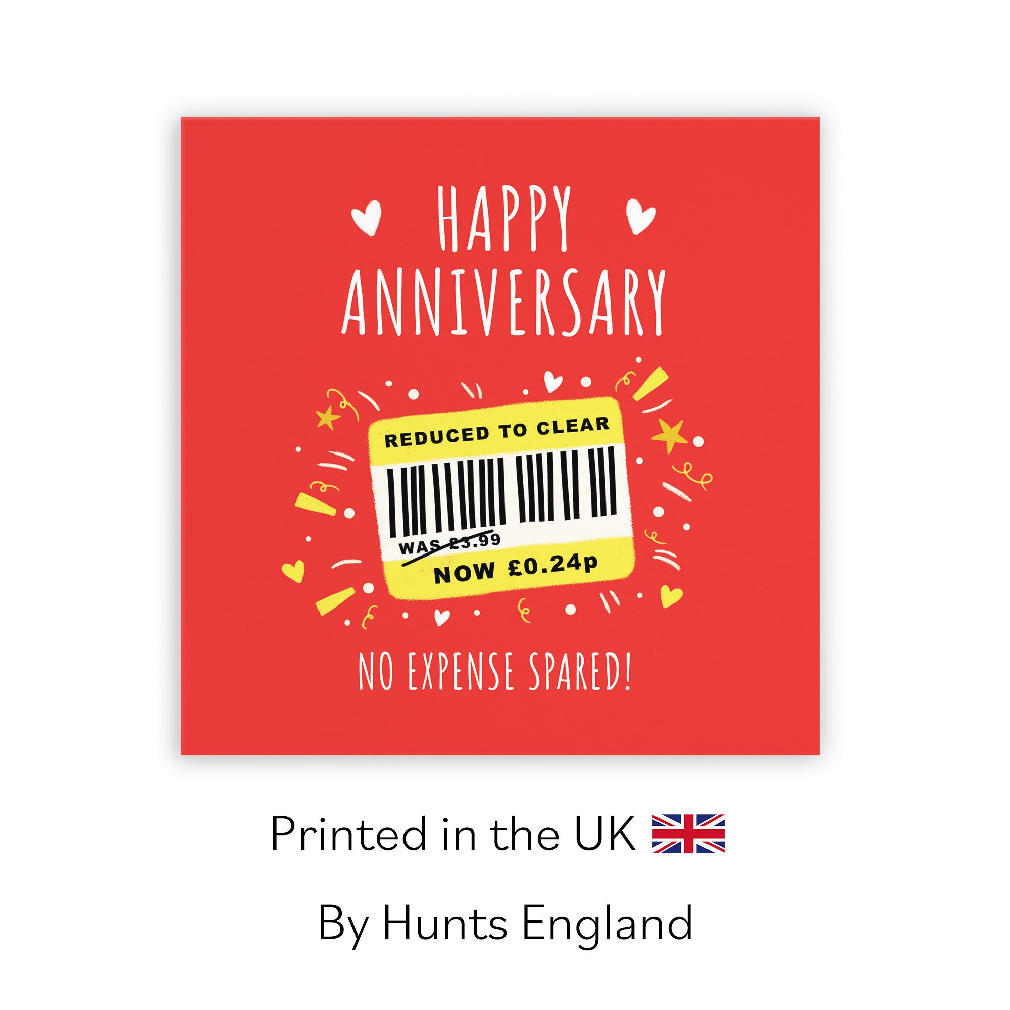 Anniversary Card Reduced To Clear Moments - Default Title (BS00159)