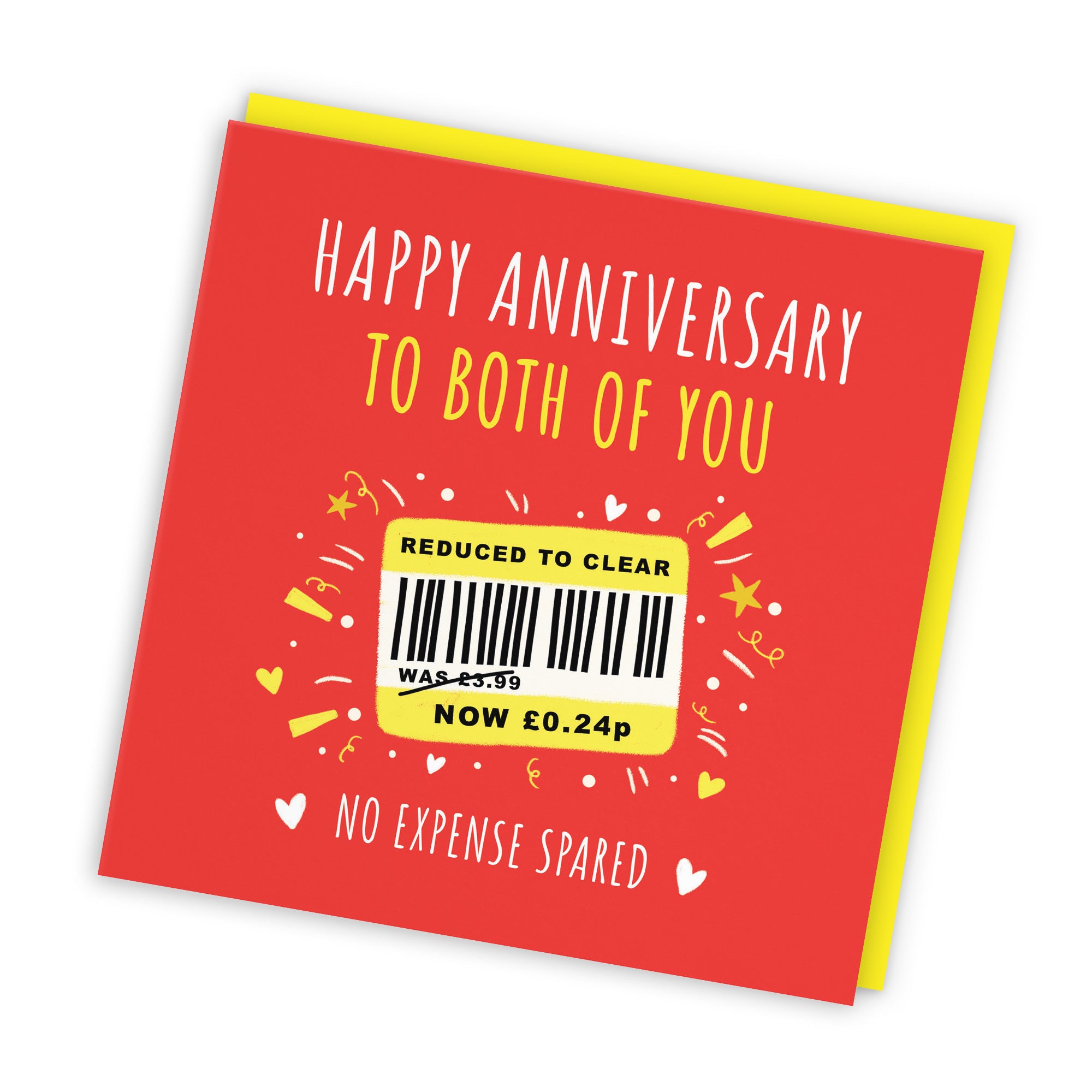 Both Of You Anniversary Card Reduced To Clear Moments - Default Title (BS00162)