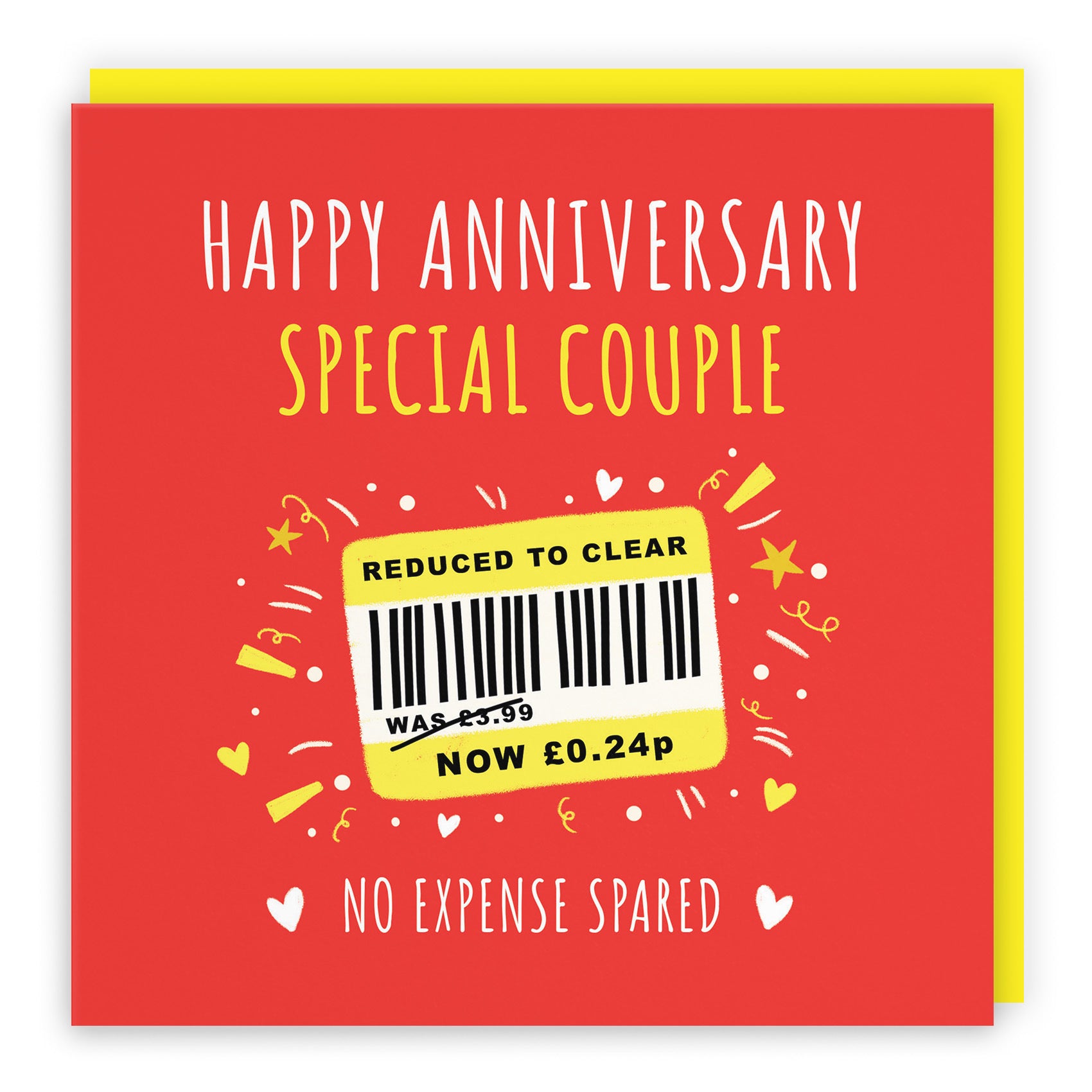 Couple Anniversary Card Reduced To Clear Moments - Default Title (BS00165)
