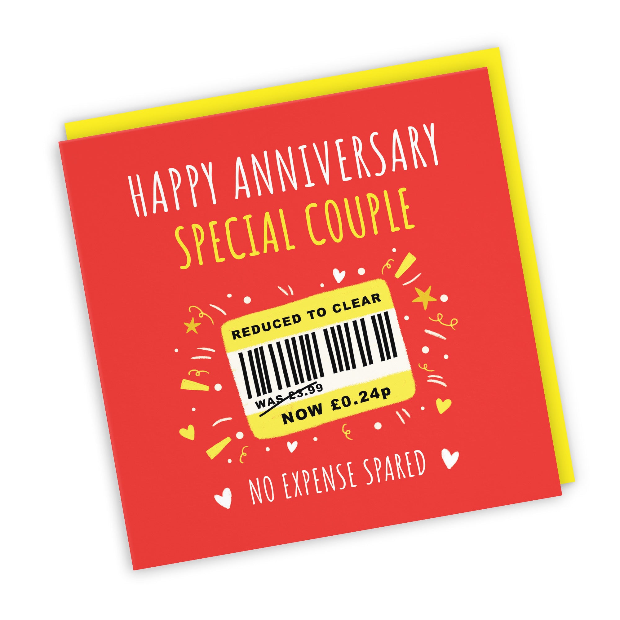Couple Anniversary Card Reduced To Clear Moments - Default Title (BS00165)