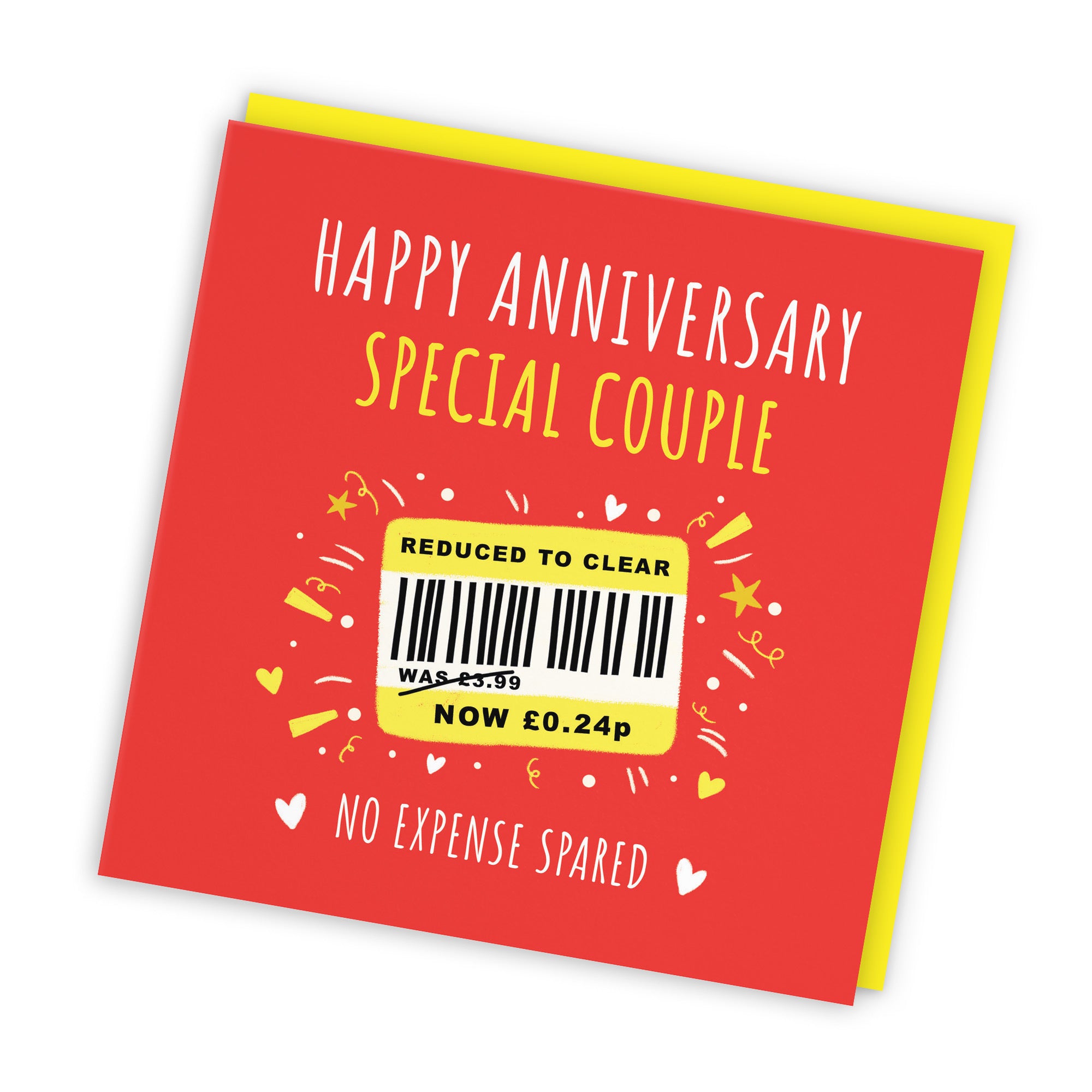 Couple Anniversary Card Reduced To Clear Moments - Default Title (BS00165)