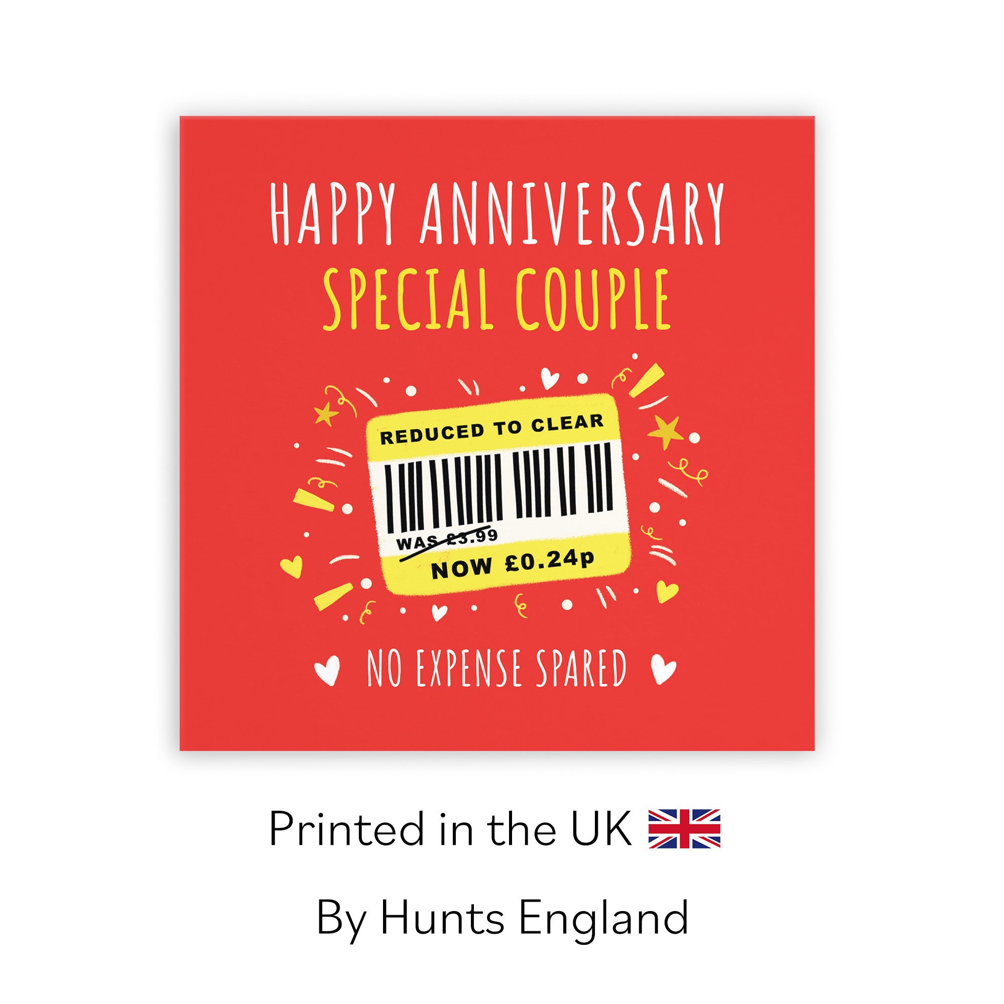 Couple Anniversary Card Reduced To Clear Moments - Default Title (BS00165)