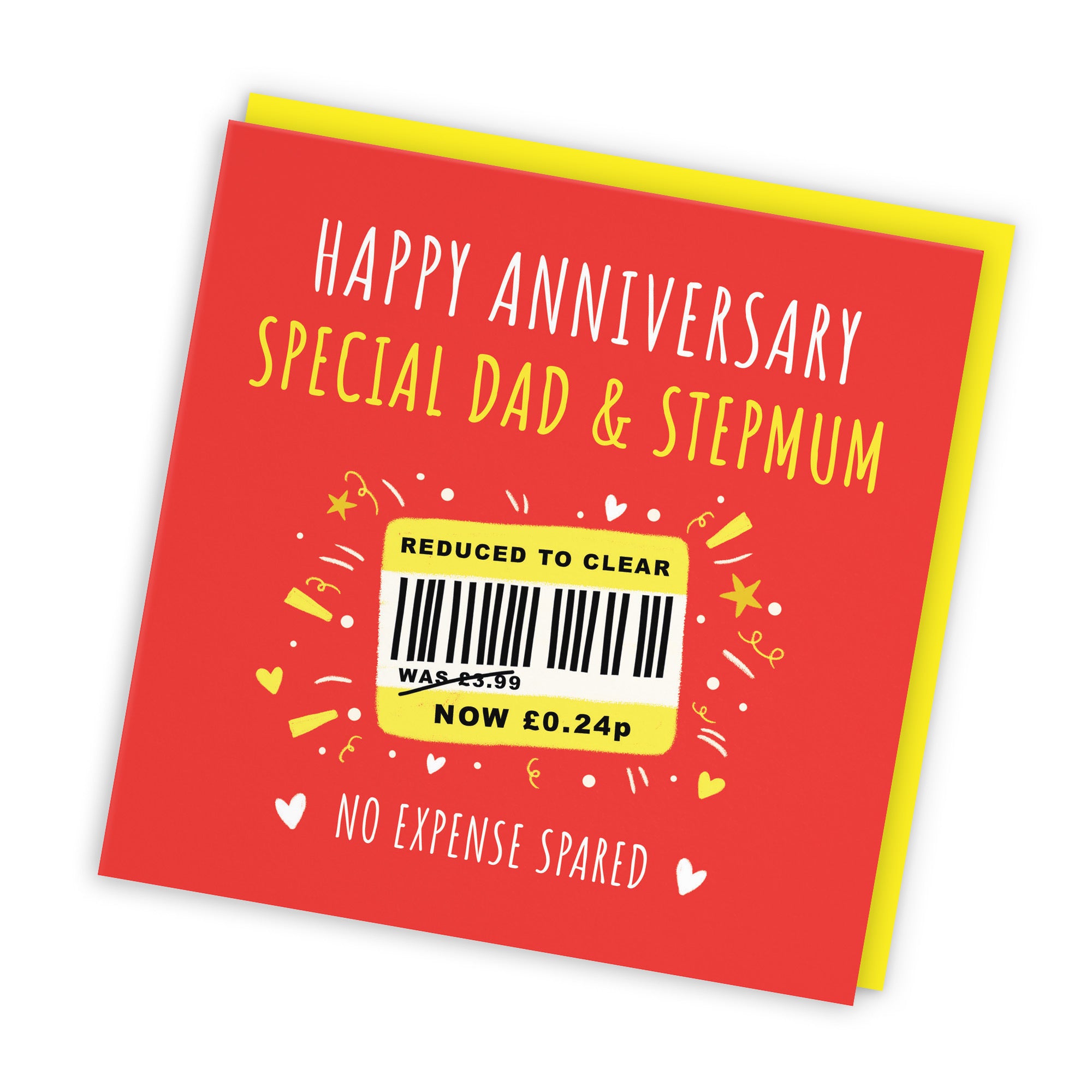 Dad And Stepmum Anniversary Card Reduced To Clear Moments - Default Title (BS00166)