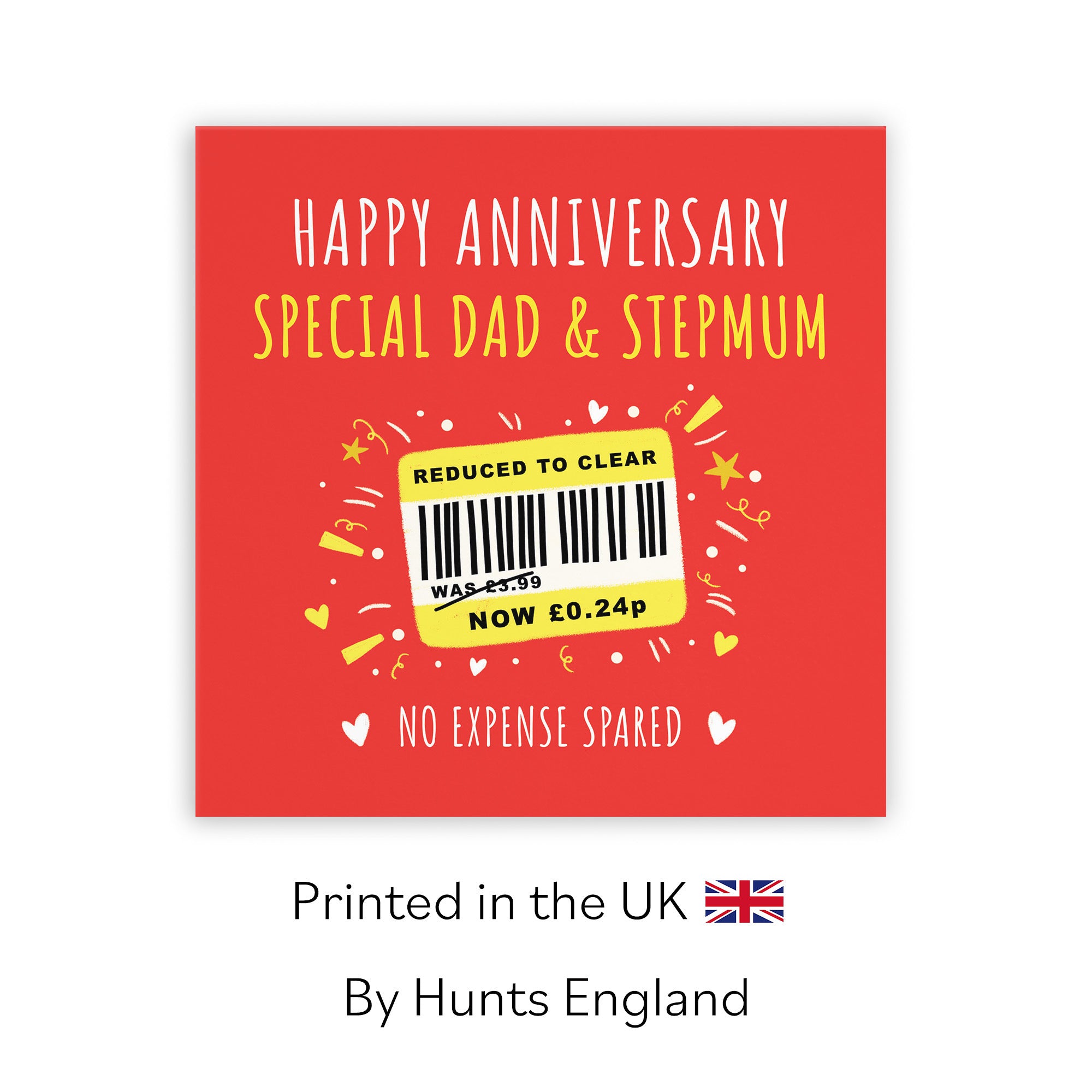 Dad And Stepmum Anniversary Card Reduced To Clear Moments - Default Title (BS00166)