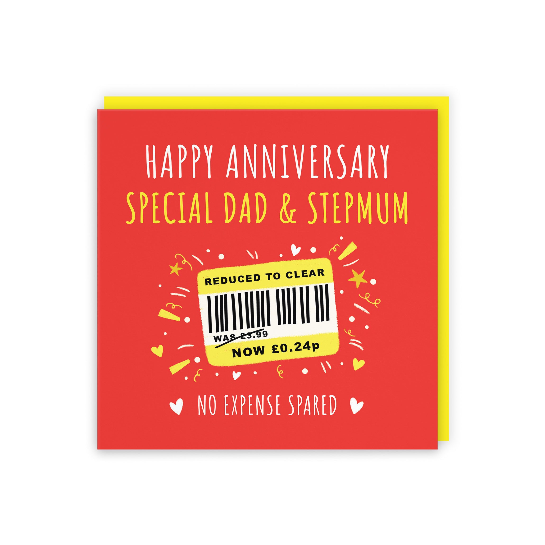 Dad And Stepmum Anniversary Card Reduced To Clear Moments - Default Title (BS00166)