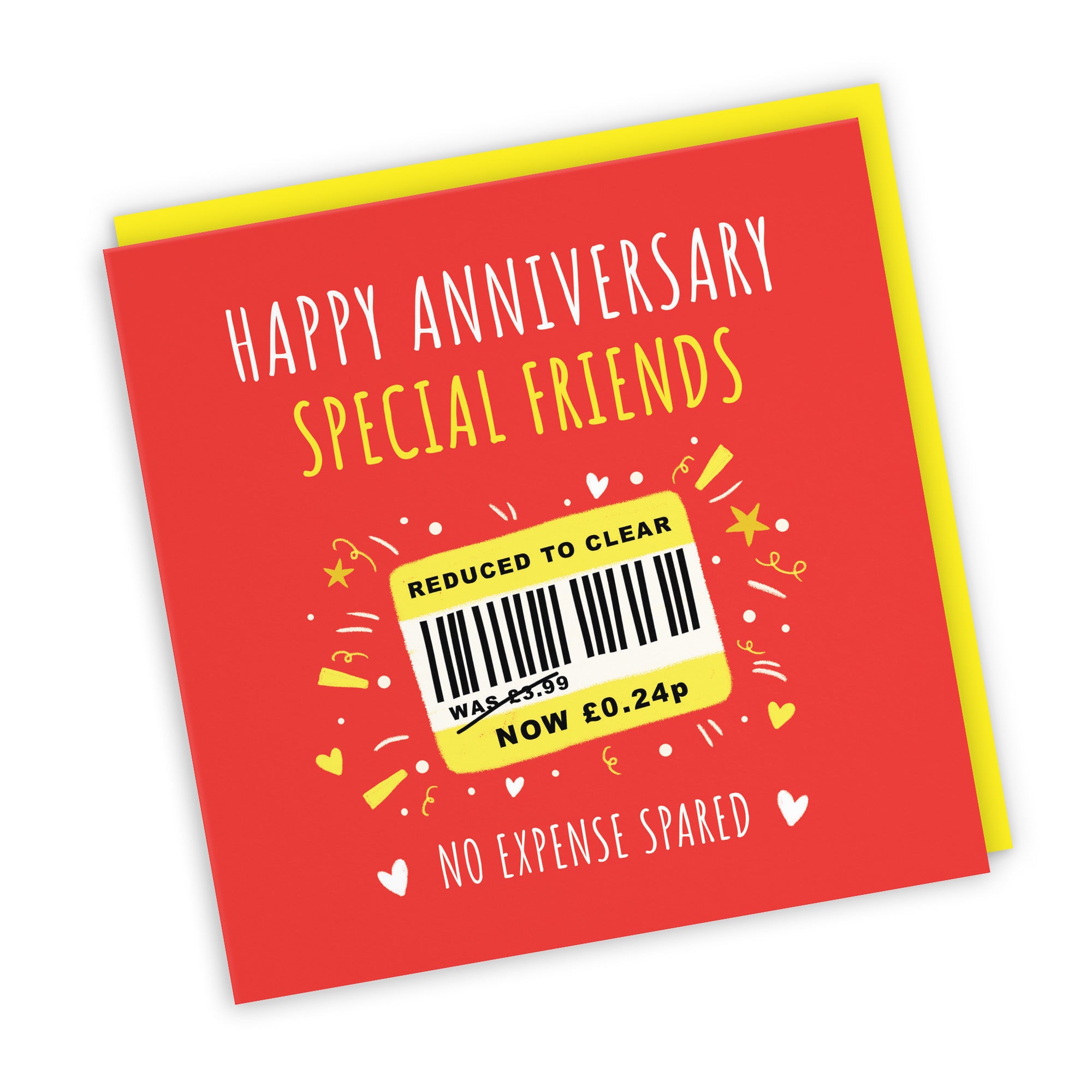 Friends Anniversary Card Reduced To Clear Moments - Default Title (BS00170)