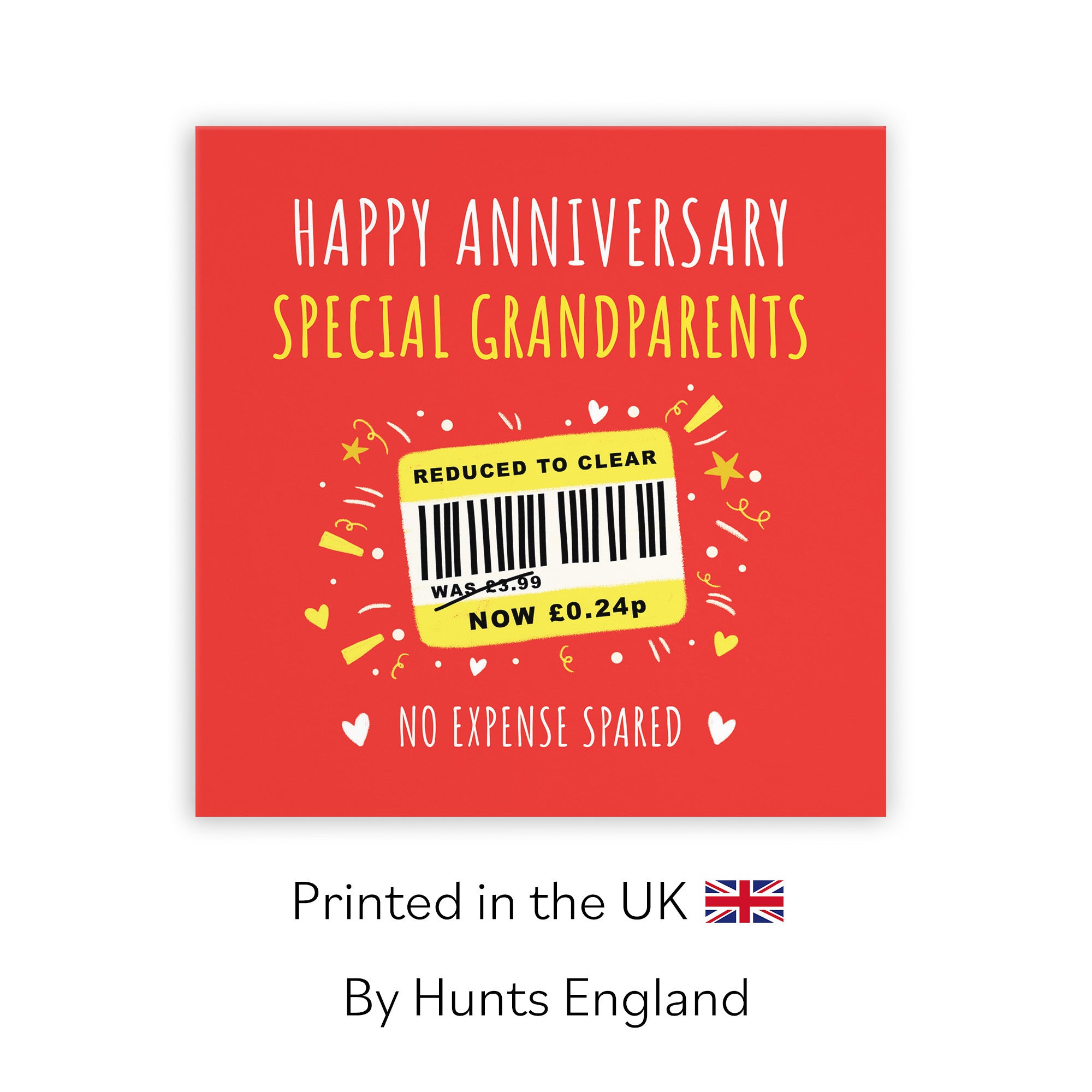 Grandparents Anniversary Card Reduced To Clear Moments - Default Title (BS00178)