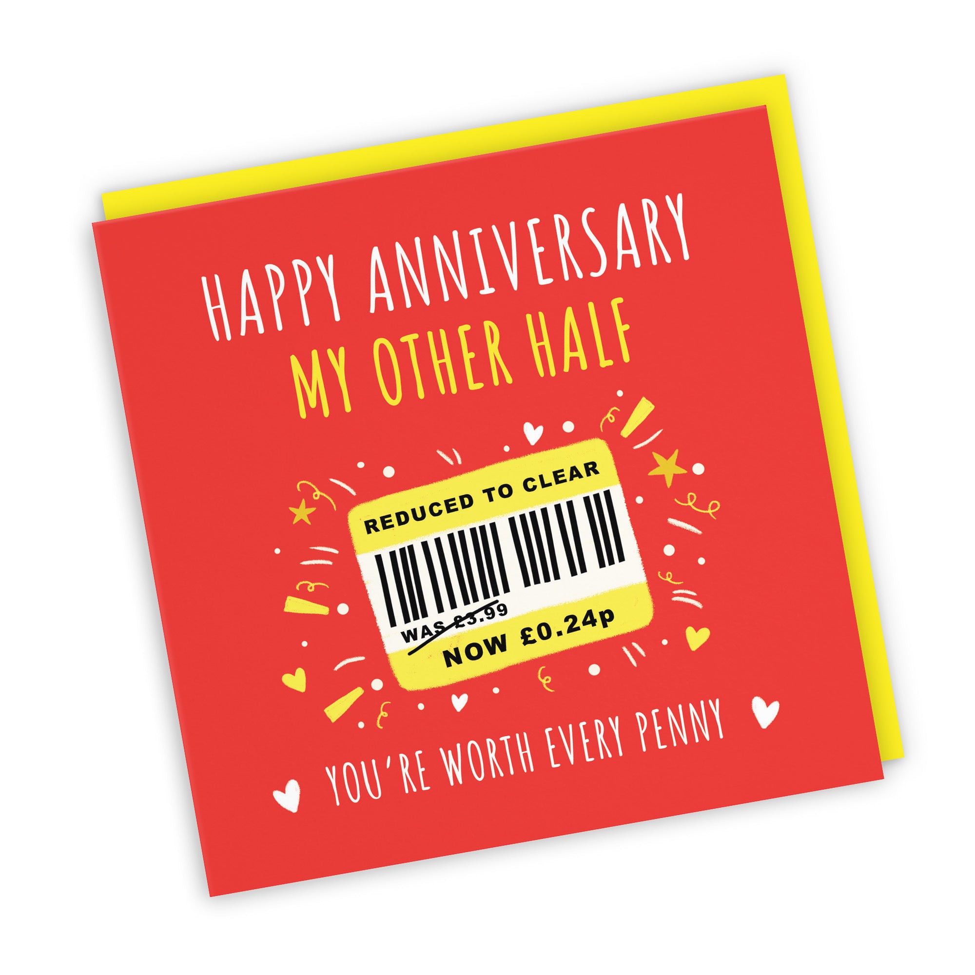 Other Half Anniversary Card Reduced To Clear Moments - Default Title (BS00186)