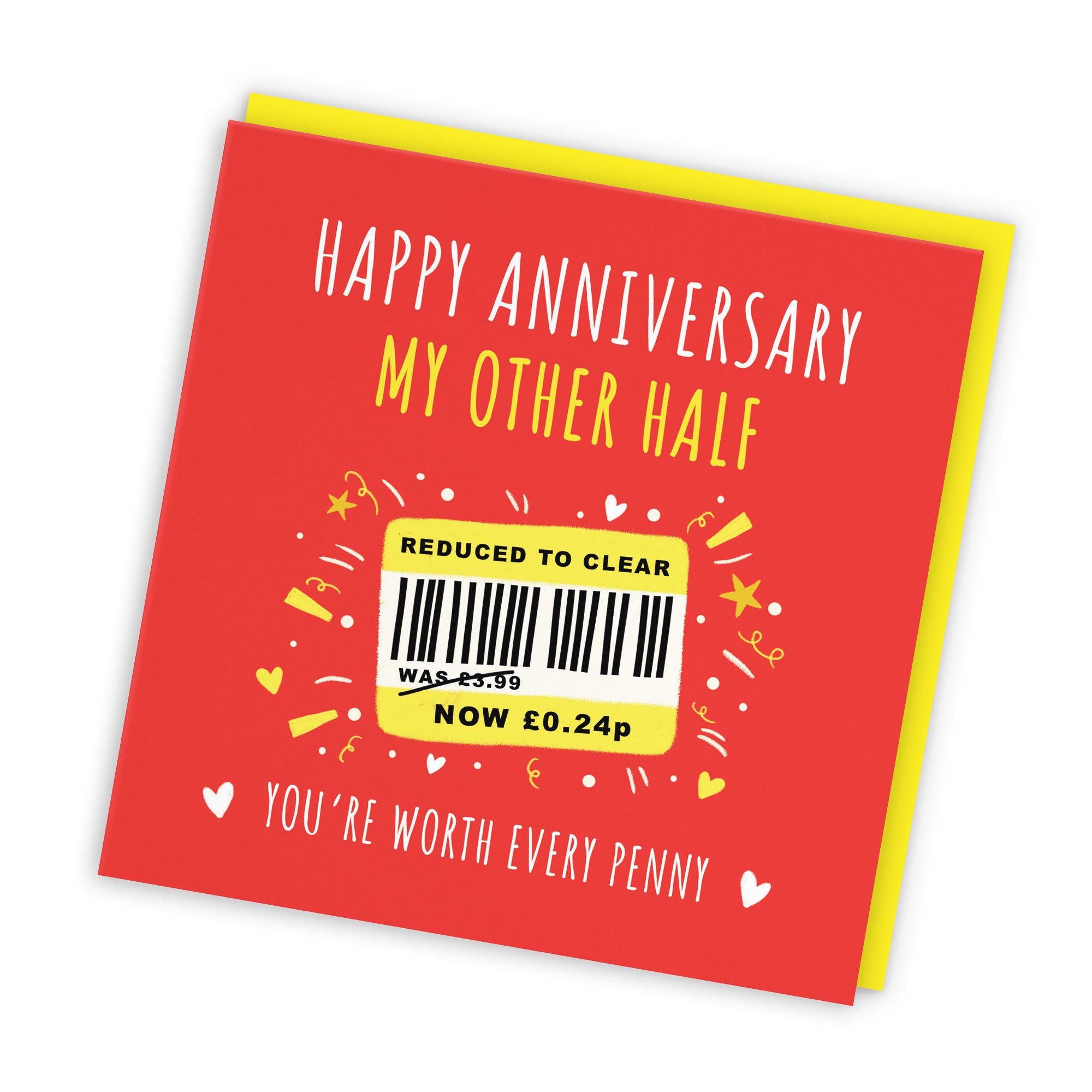 Other Half Anniversary Card Reduced To Clear Moments - Default Title (BS00186)