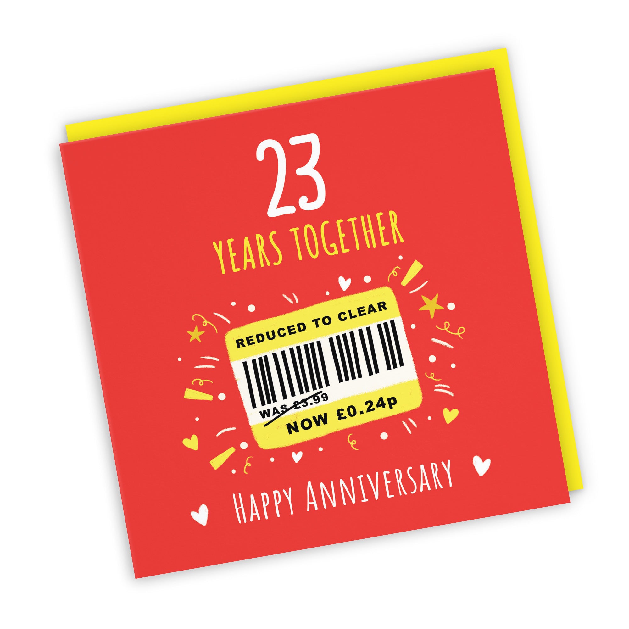 23rd Anniversary Card Reduced To Clear Moments - Default Title (BS00266)