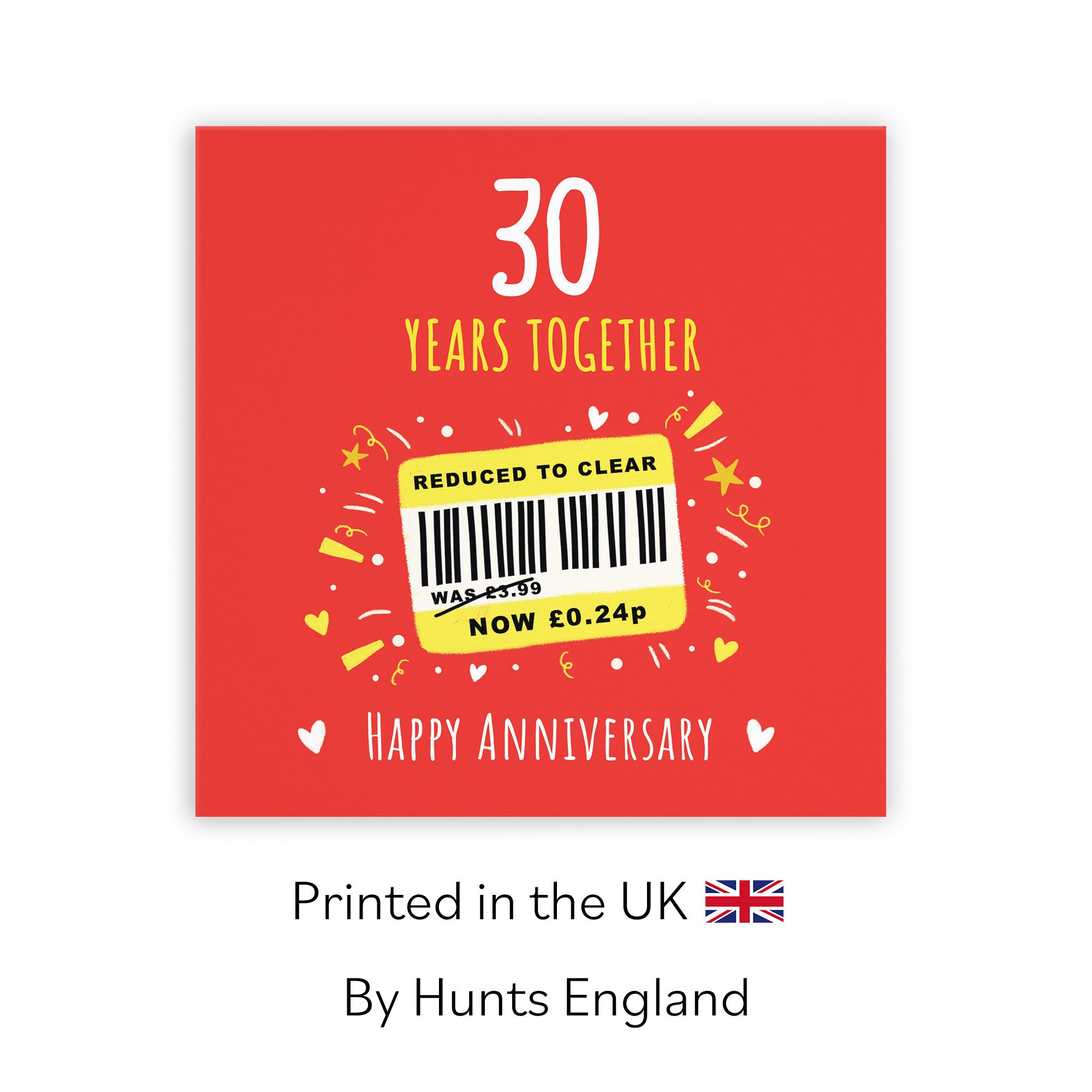 30th Anniversary Card Reduced To Clear Moments - Default Title (BS00273)