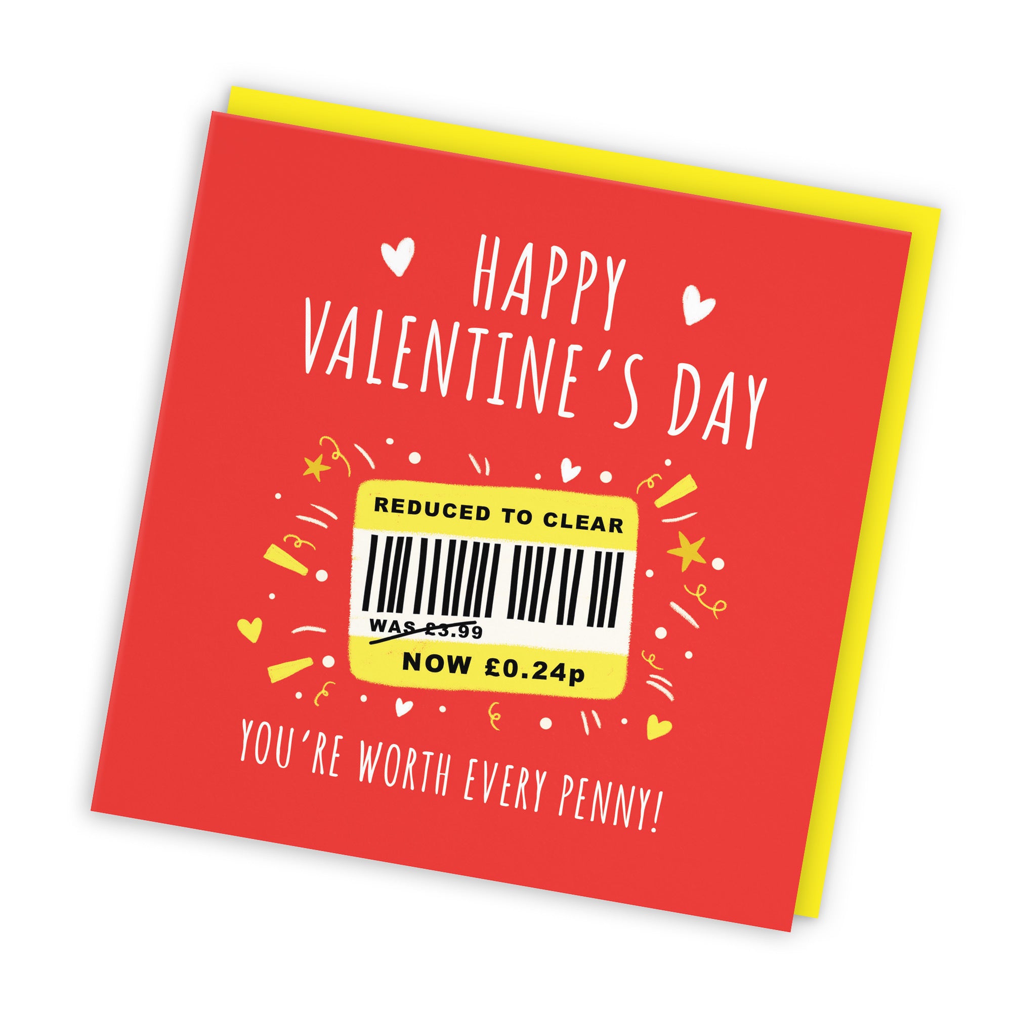 Valentine’s Day Card Reduced To Clear Moments - Default Title (BS00274)
