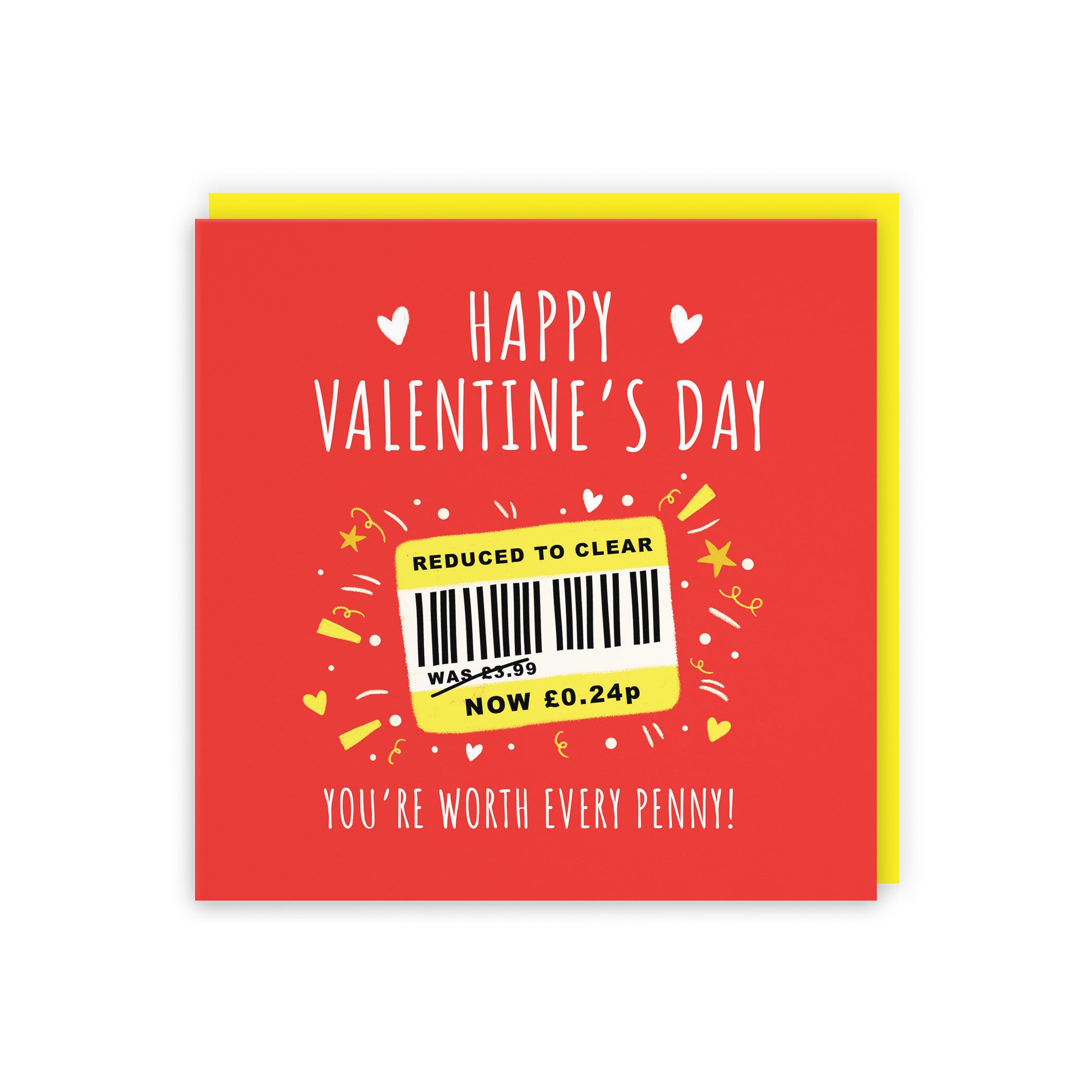 Valentine’s Day Card Reduced To Clear Moments - Default Title (BS00274)