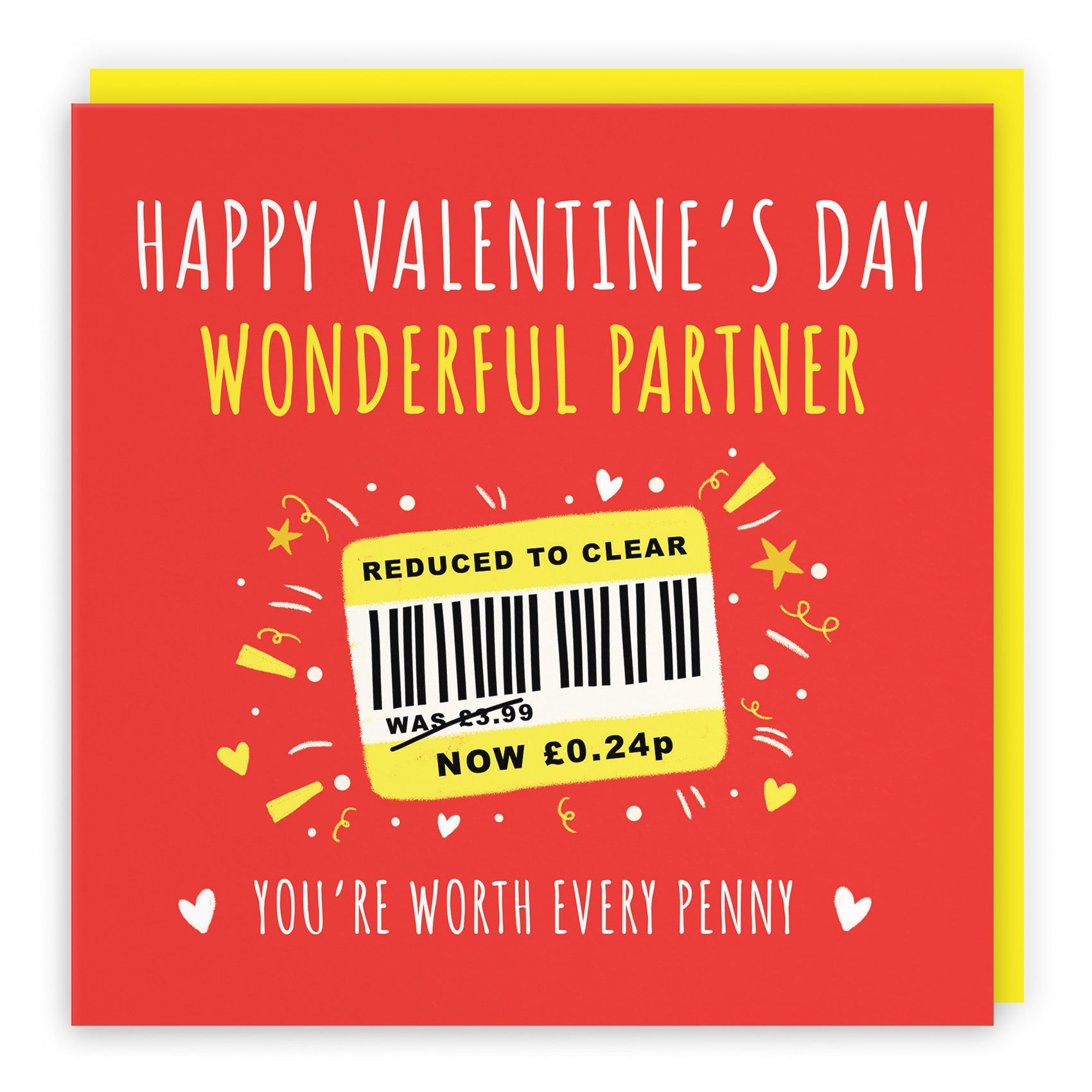 Partner Valentine’s Day Card Reduced To Clear Moments - Default Title (BS00280)