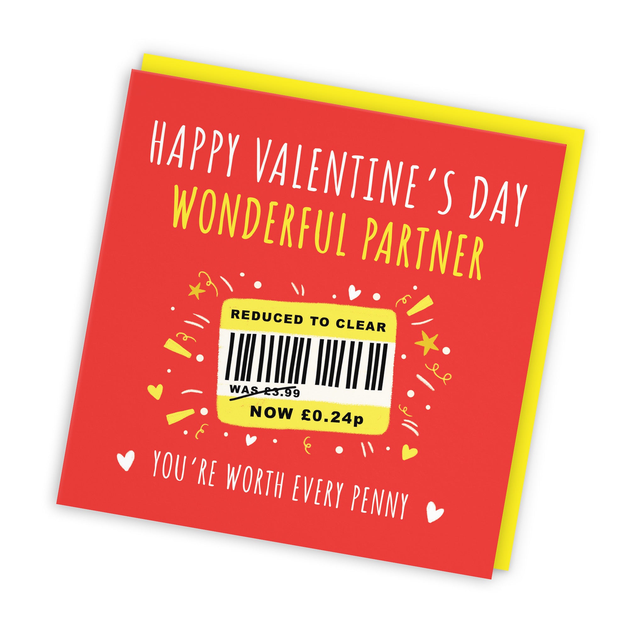 Partner Valentine’s Day Card Reduced To Clear Moments - Default Title (BS00280)