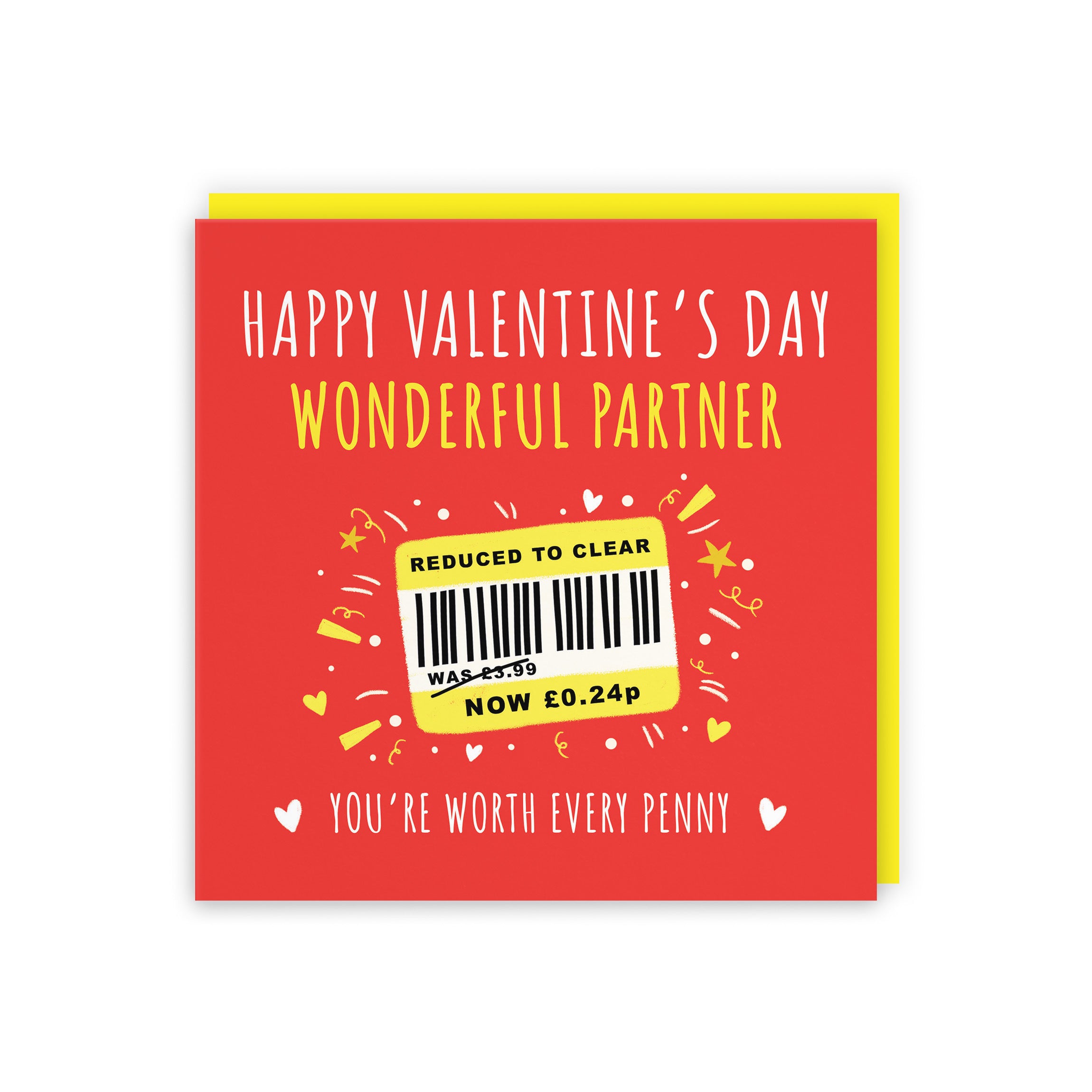 Partner Valentine’s Day Card Reduced To Clear Moments - Default Title (BS00280)