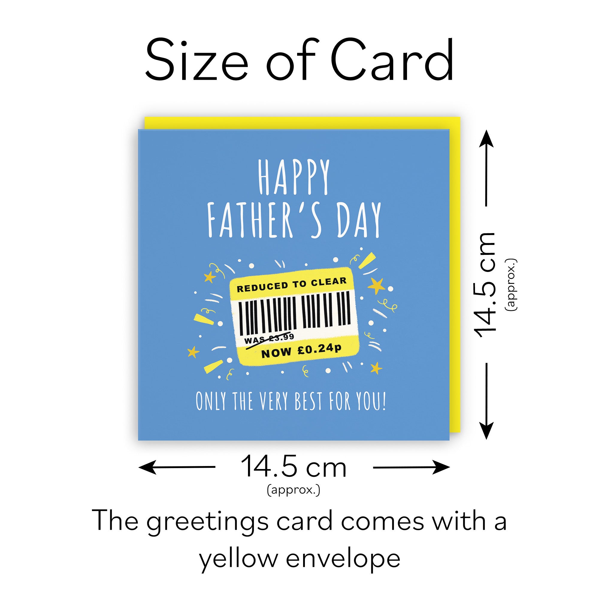 Father's Day Card Reduced To Clear Moments - Default Title (BS00281)