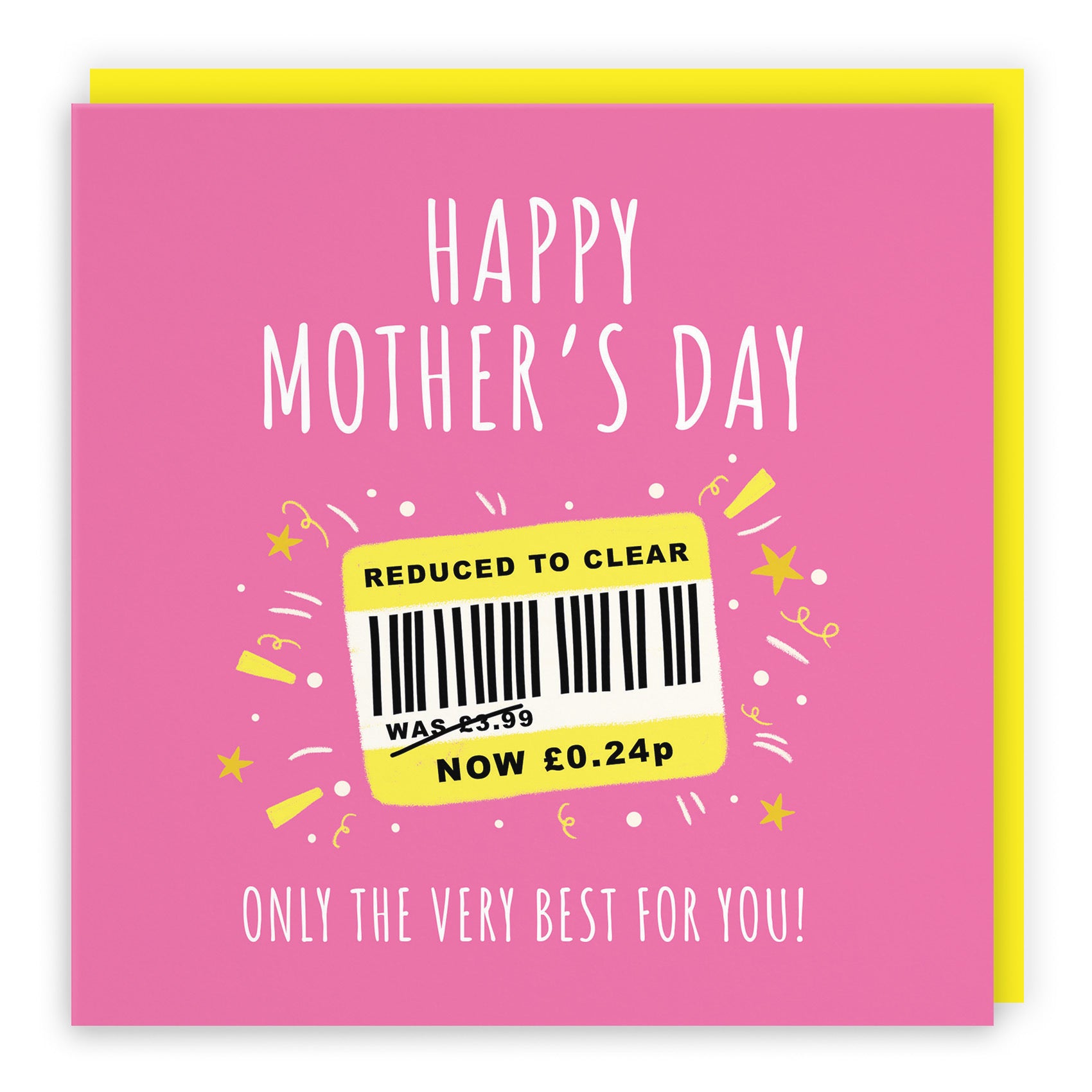 Mother's Day Card Reduced To Clear Moments - Default Title (BS00283)