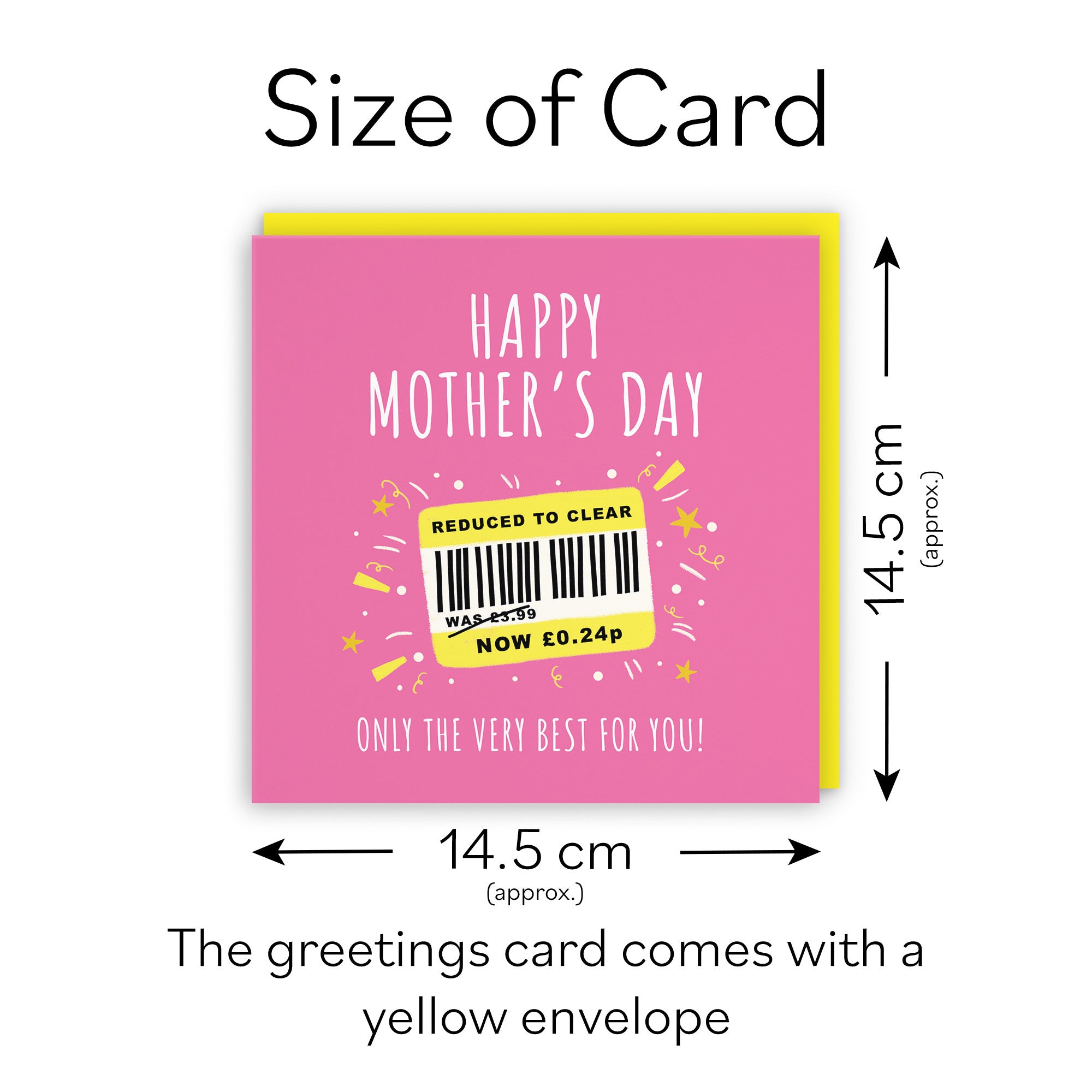 Mother's Day Card Reduced To Clear Moments - Default Title (BS00283)