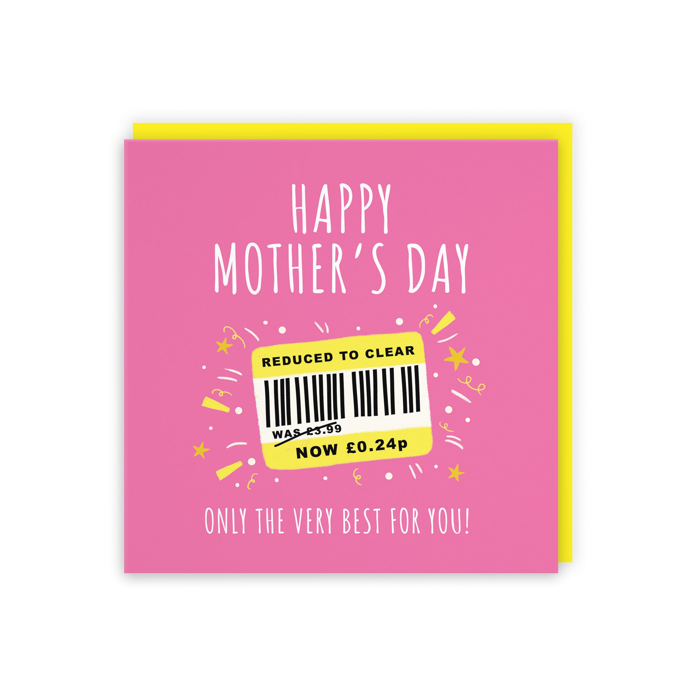 Mother's Day Card Reduced To Clear Moments - Default Title (BS00283)