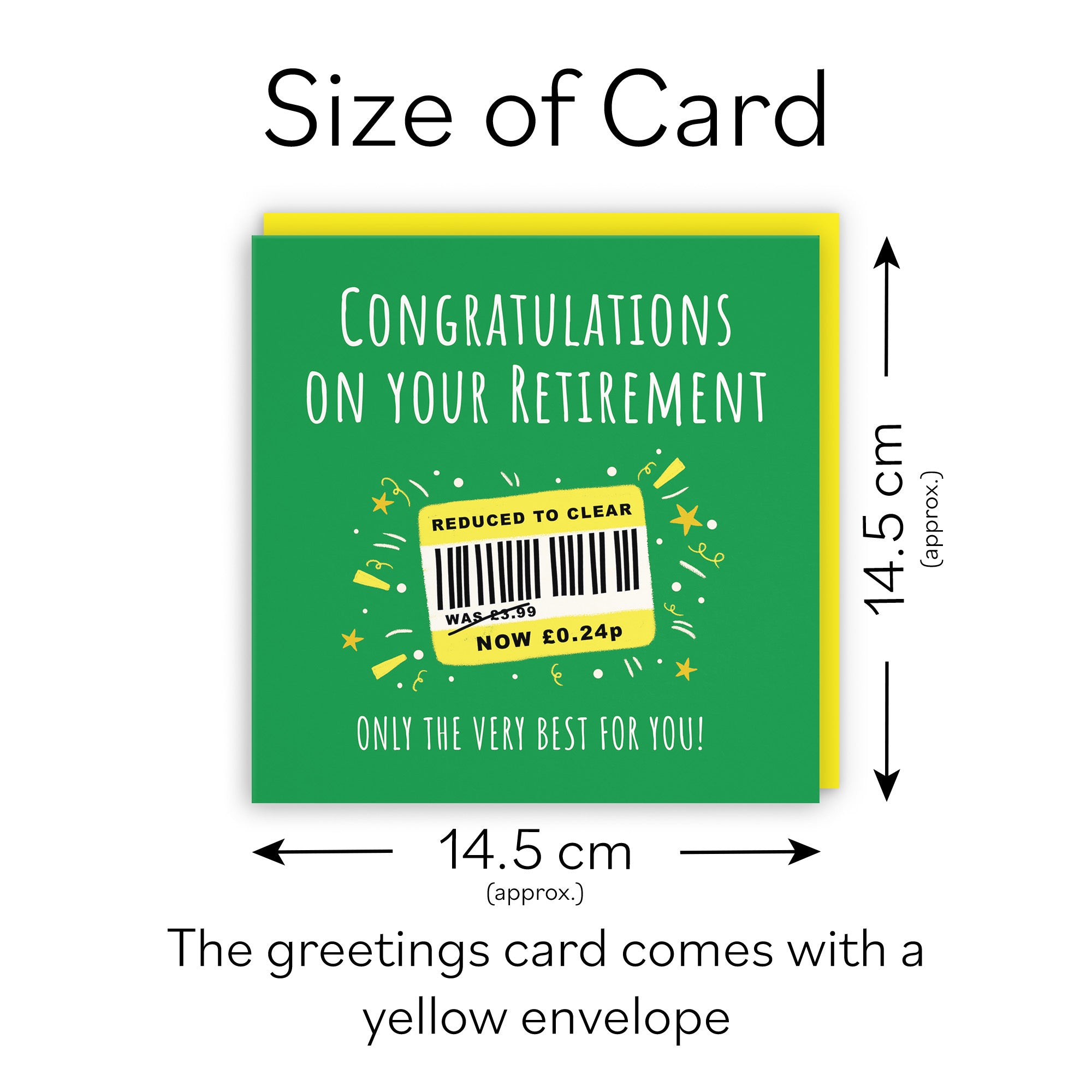 Retirement Card Reduced To Clear Moments - Default Title (BS00284)