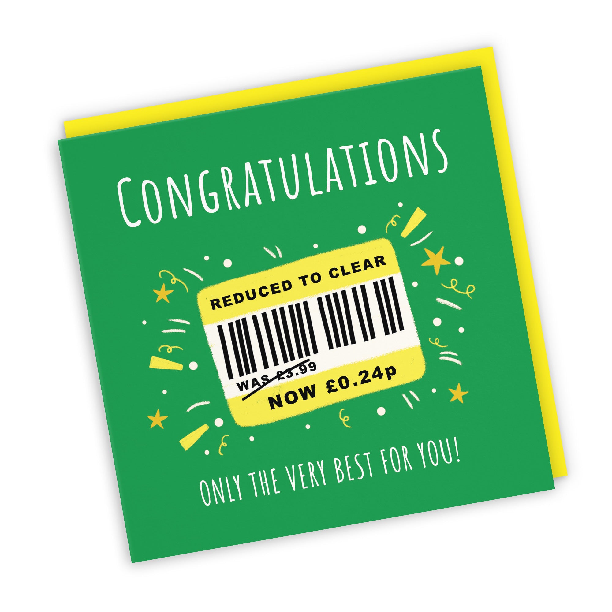 Congratulations Card Reduced To Clear Moments - Default Title (BS00291)