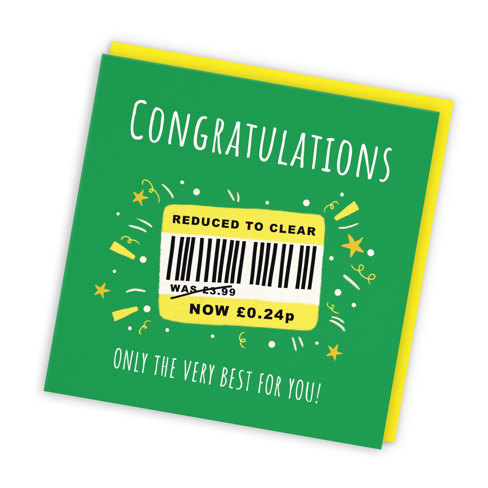 Congratulations Card Reduced To Clear Moments - Default Title (BS00291)