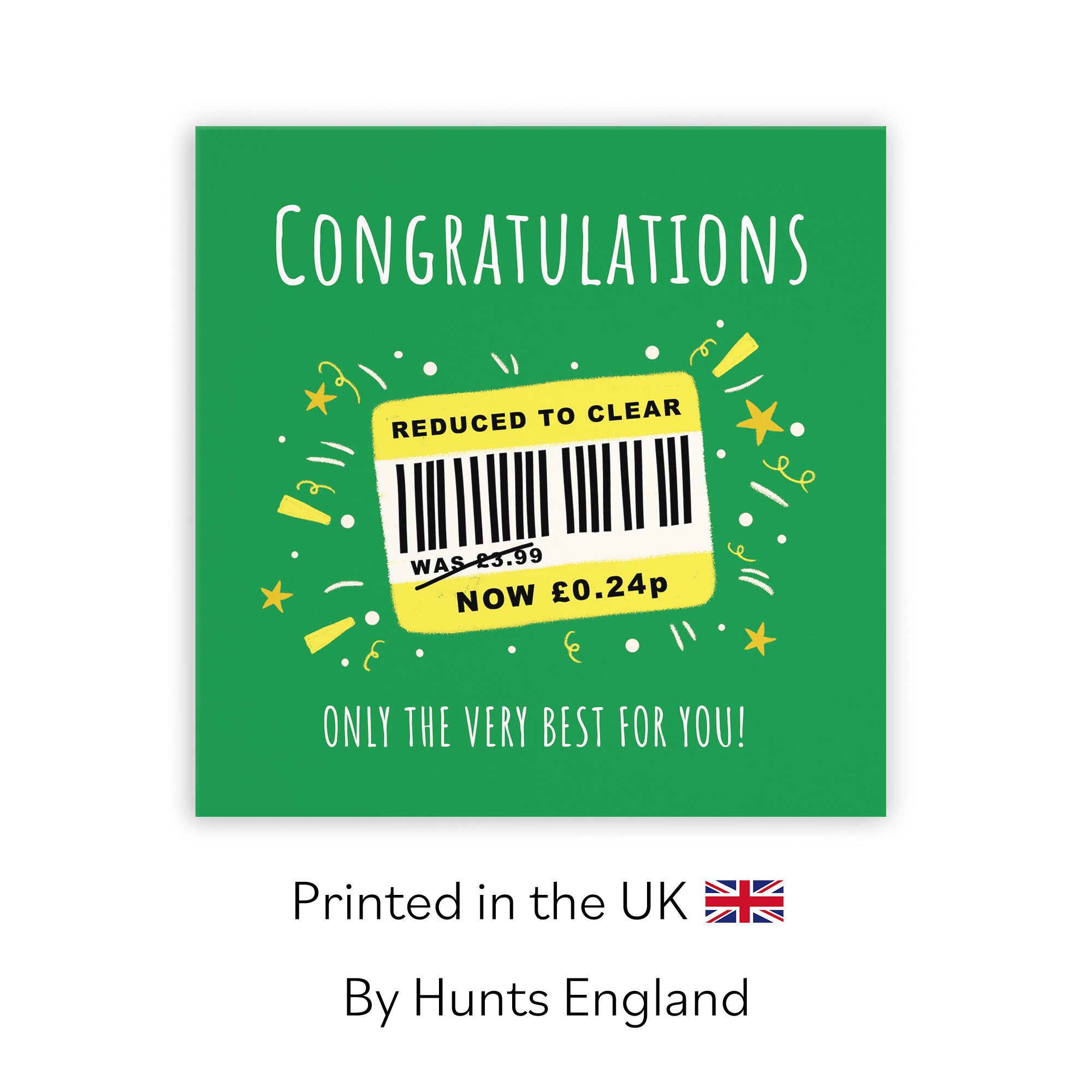 Congratulations Card Reduced To Clear Moments - Default Title (BS00291)