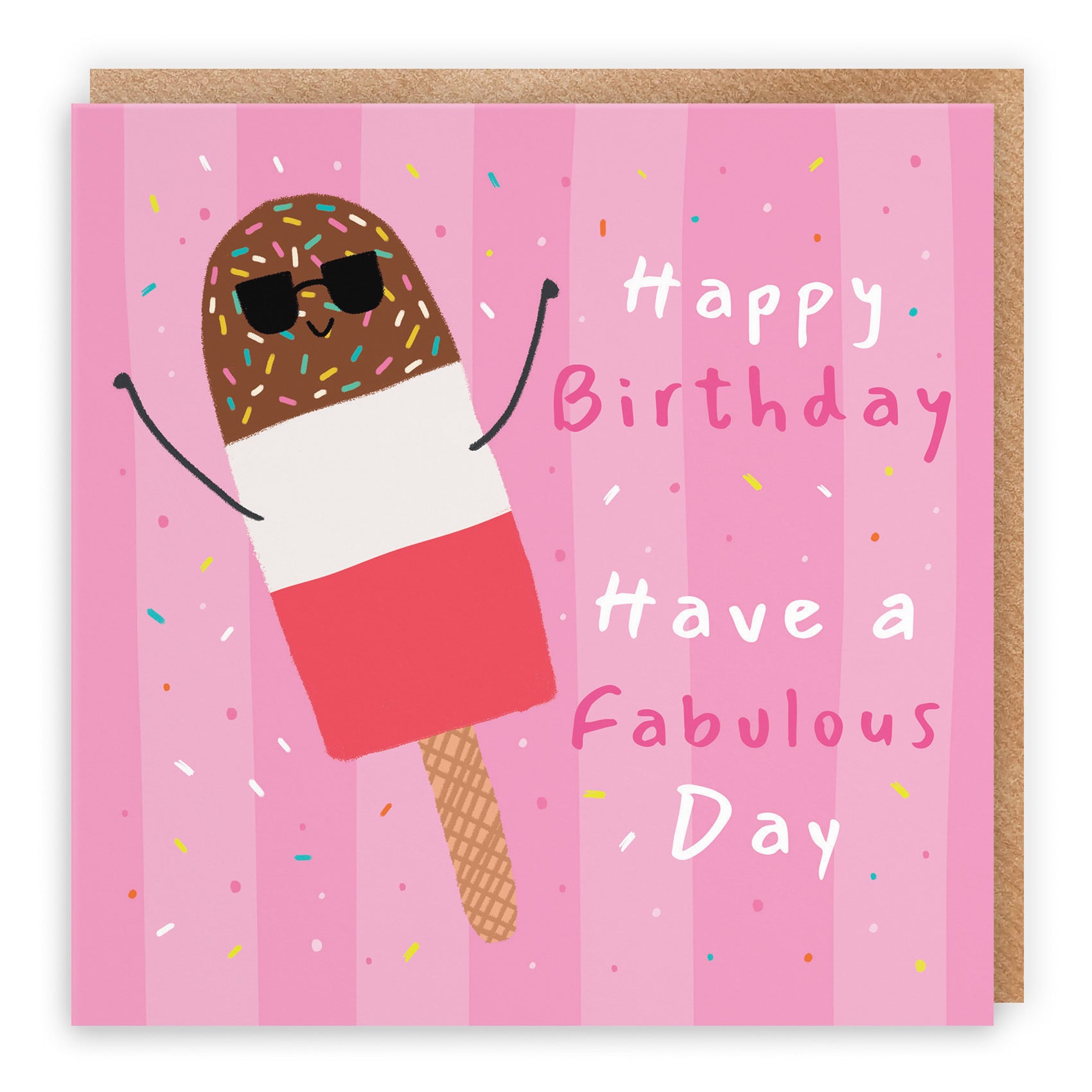 Female Birthday Card Ice Lolly Moments - Default Title (BS00295)