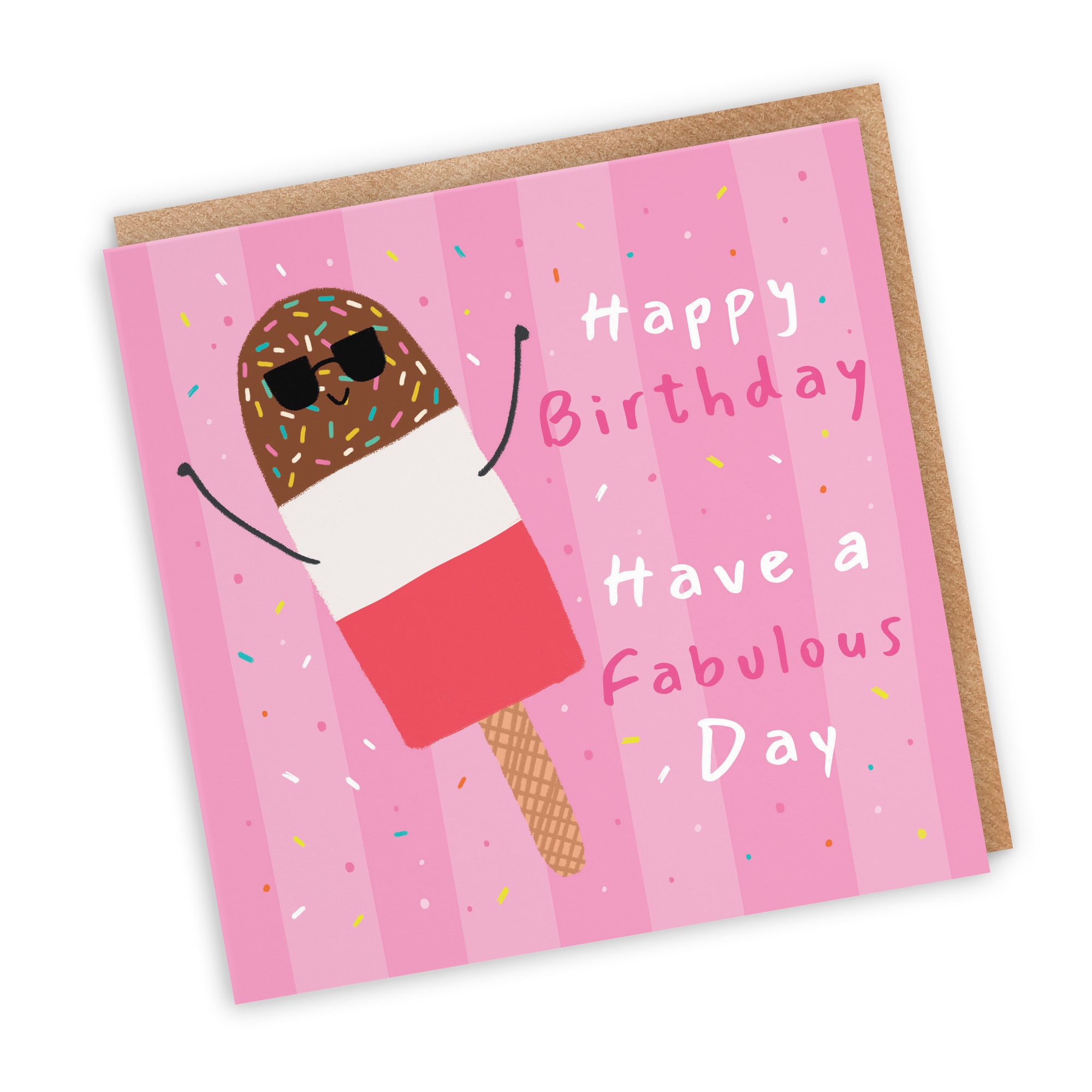Female Birthday Card Ice Lolly Moments - Default Title (BS00295)