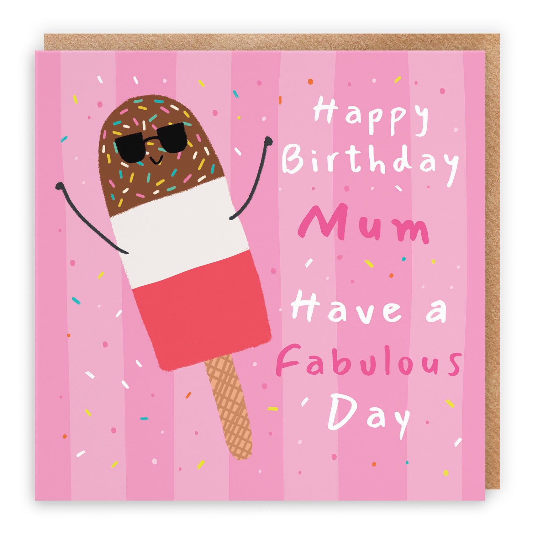 Mum Birthday Card Ice Lolly Moments - Default Title (BS00331)