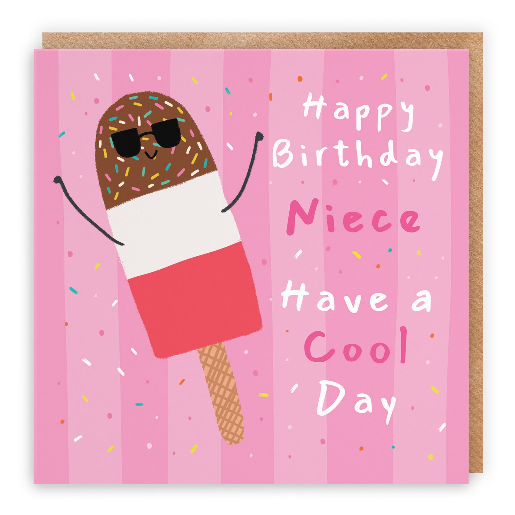 Niece Birthday Card Ice Lolly Moments - Default Title (BS00334)