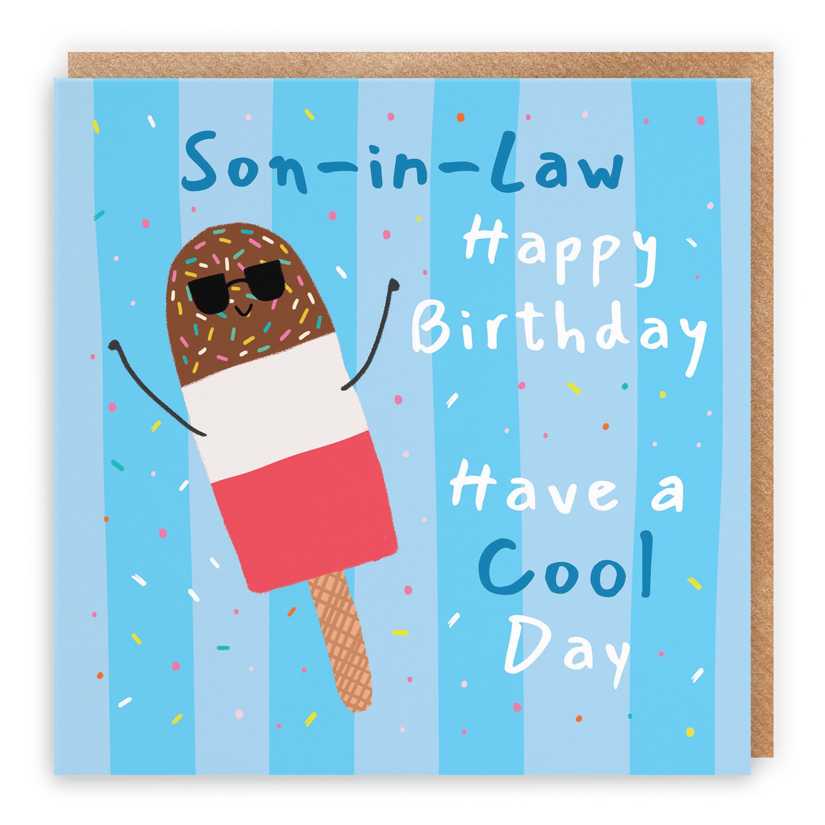 Son-in-Law Birthday Card Ice Lolly Moments - Default Title (BS00340)