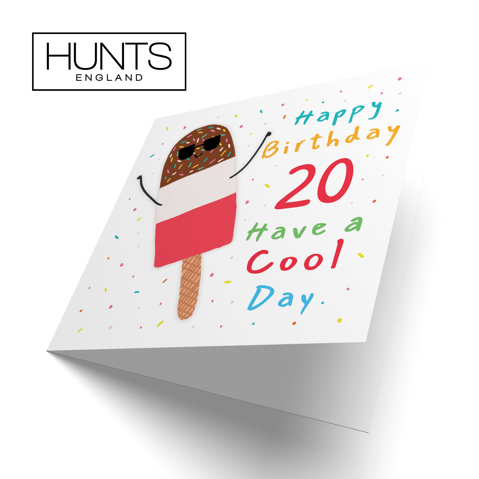 20th Birthday Card Ice Lolly Moments - Default Title (BS00372)