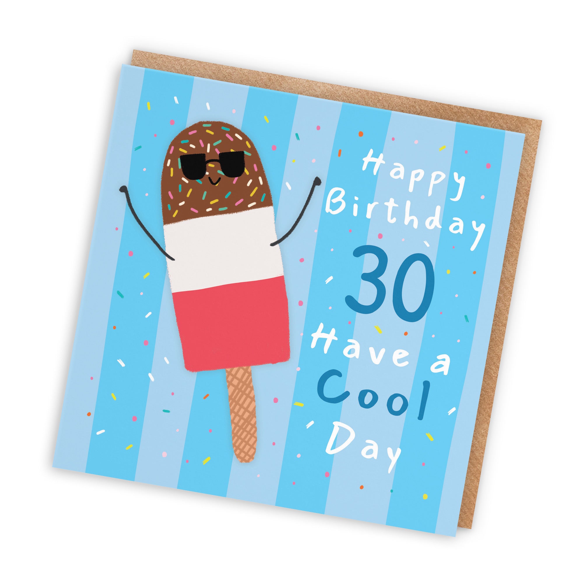 Men's 30th Birthday Card Ice Lolly Moments - Default Title (BS00377)