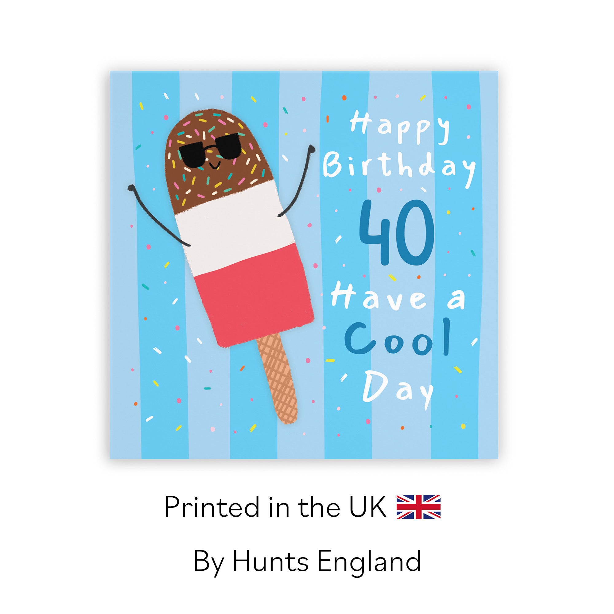 Men's 40th Birthday Card Ice Lolly Moments - Default Title (BS00380)