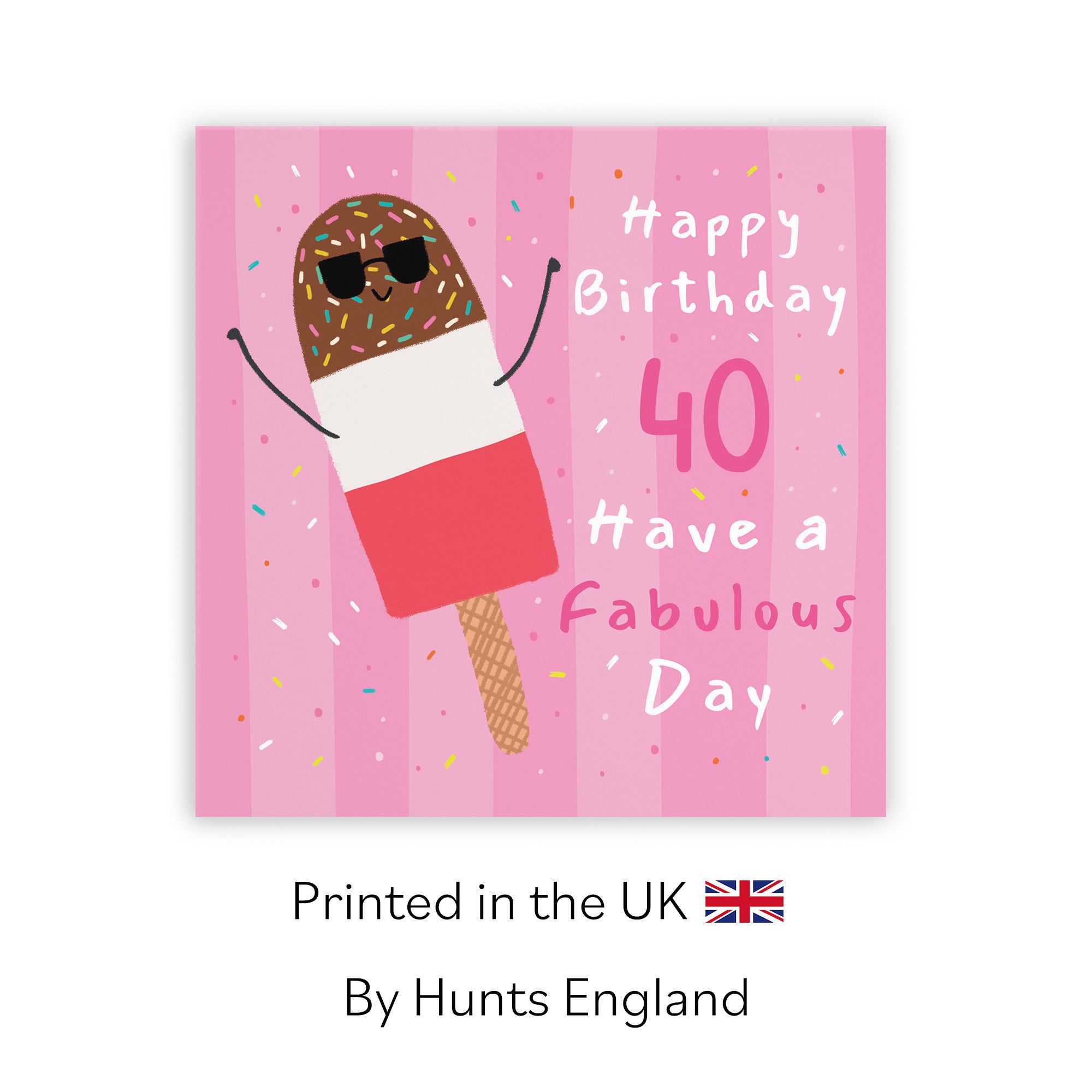Women's 40th Birthday Card Ice Lolly Moments - Default Title (BS00381)