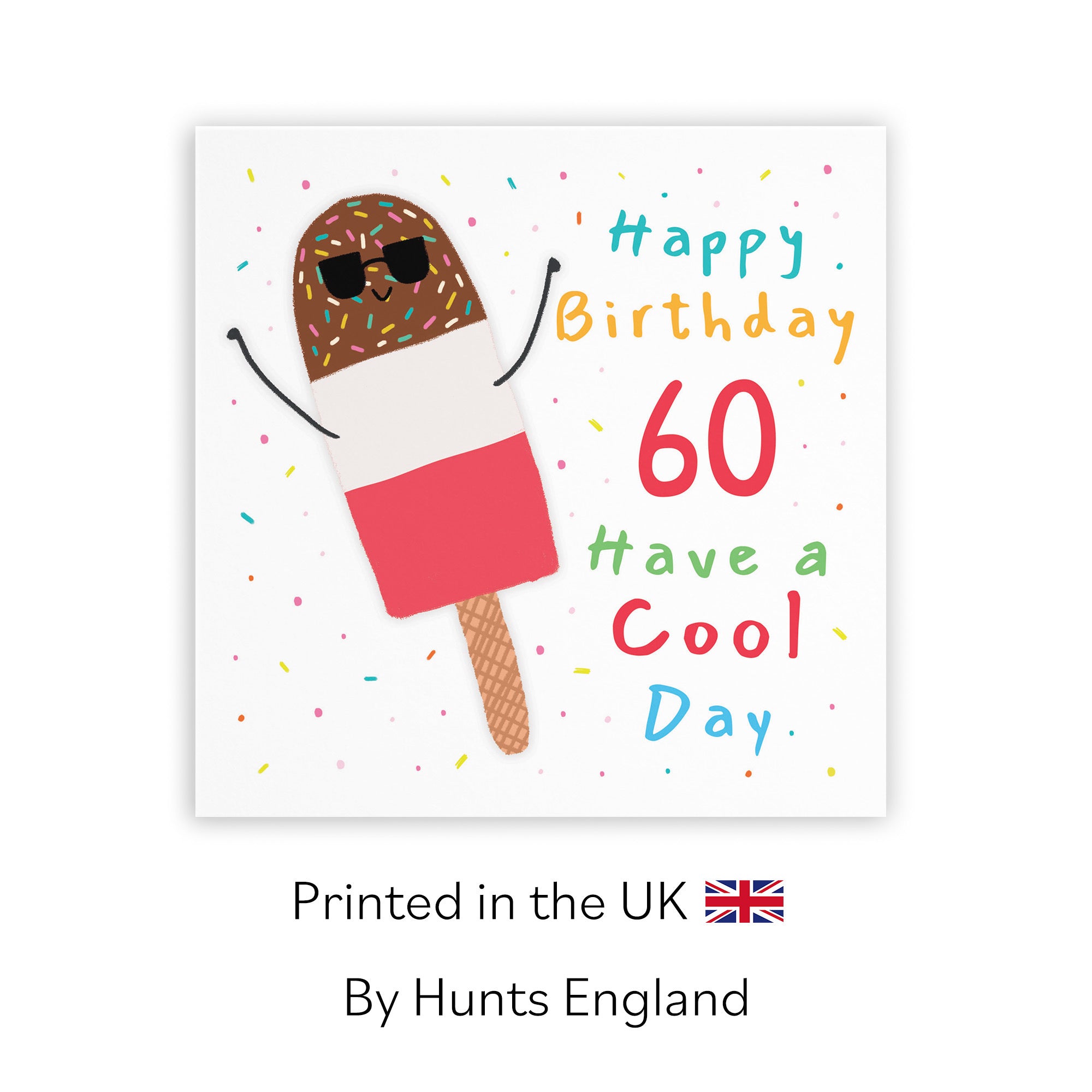 60th Birthday Card Ice Lolly Moments - Default Title (BS00385)