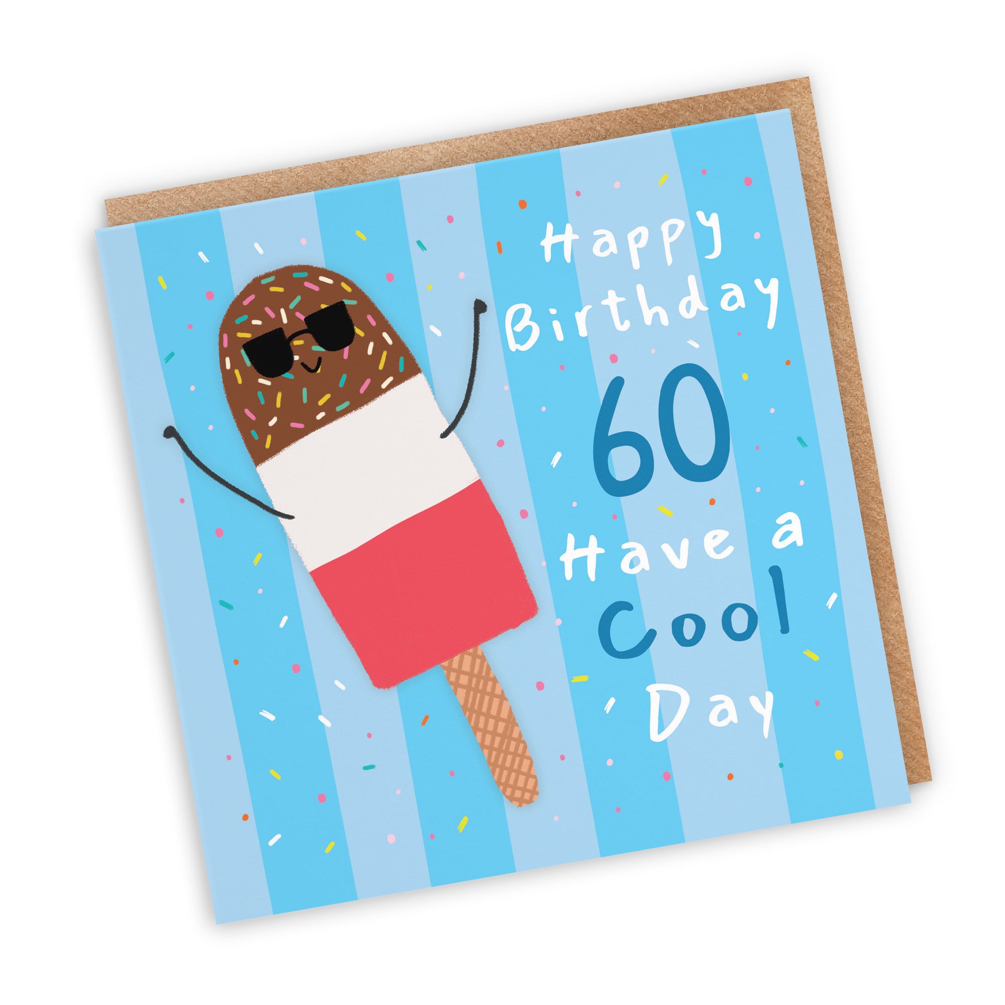 Men's 60th Birthday Card Ice Lolly Moments - Default Title (BS00386)