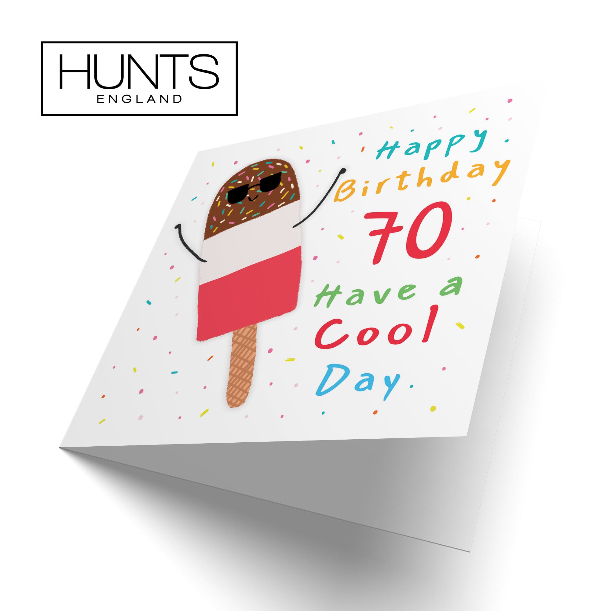 70th Birthday Card Ice Lolly Moments - Default Title (BS00388)