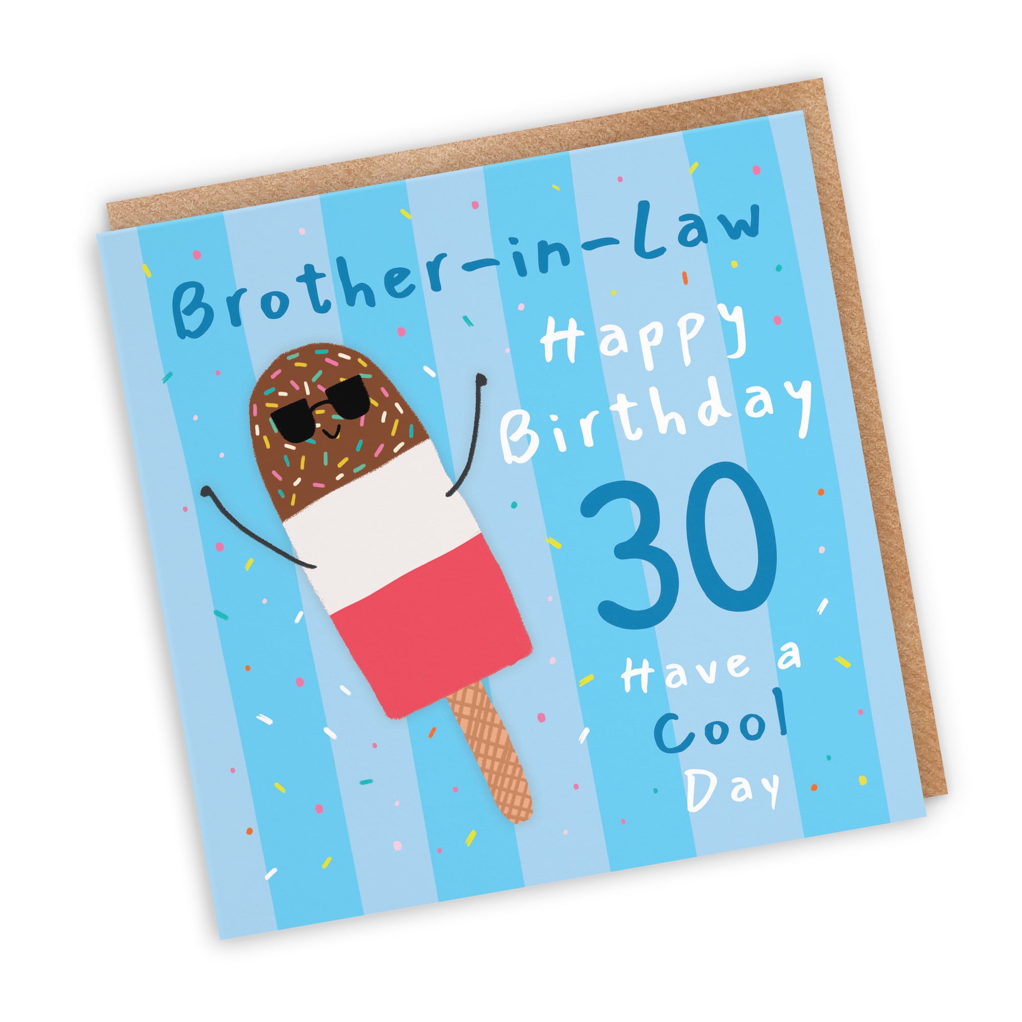 30th Brother-in-Law Birthday Card Ice Lolly Moments - Default Title (BS00402)