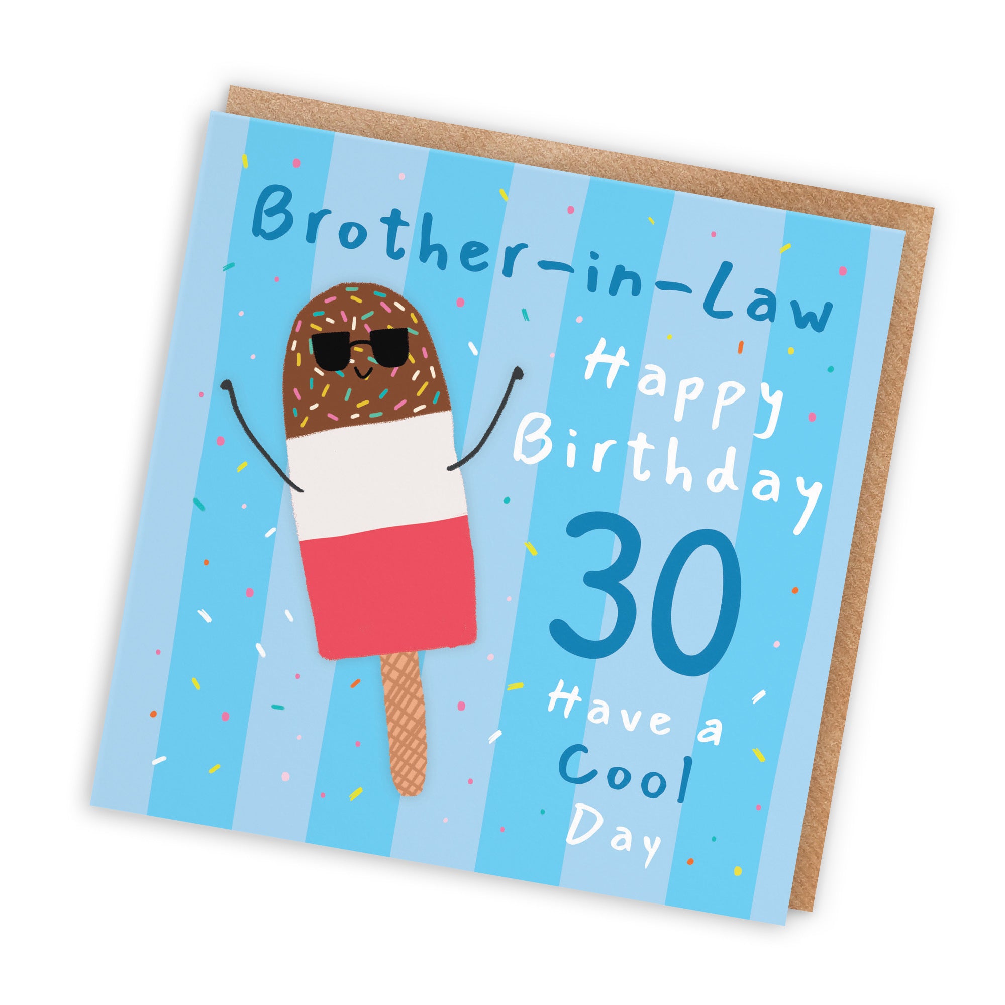 30th Brother-in-Law Birthday Card Ice Lolly Moments - Default Title (BS00402)