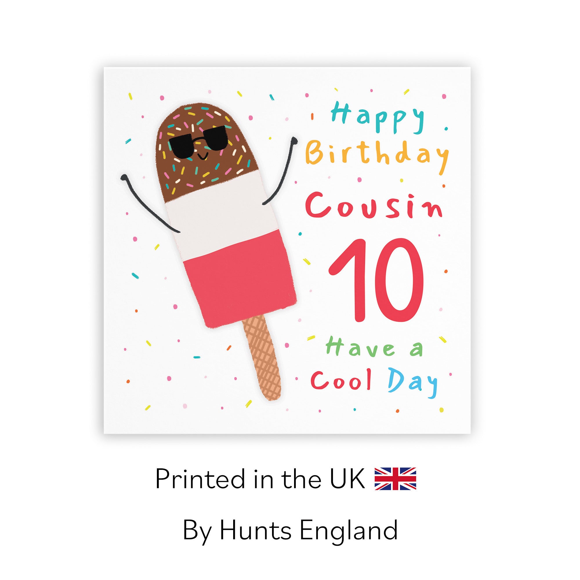 10th Cousin Birthday Card Ice Lolly Moments - Default Title (BS00408)