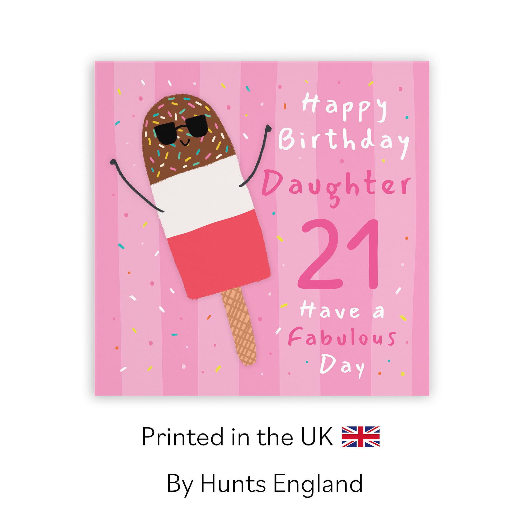 21st Daughter Birthday Card Ice Lolly Moments - Default Title (BS00434)