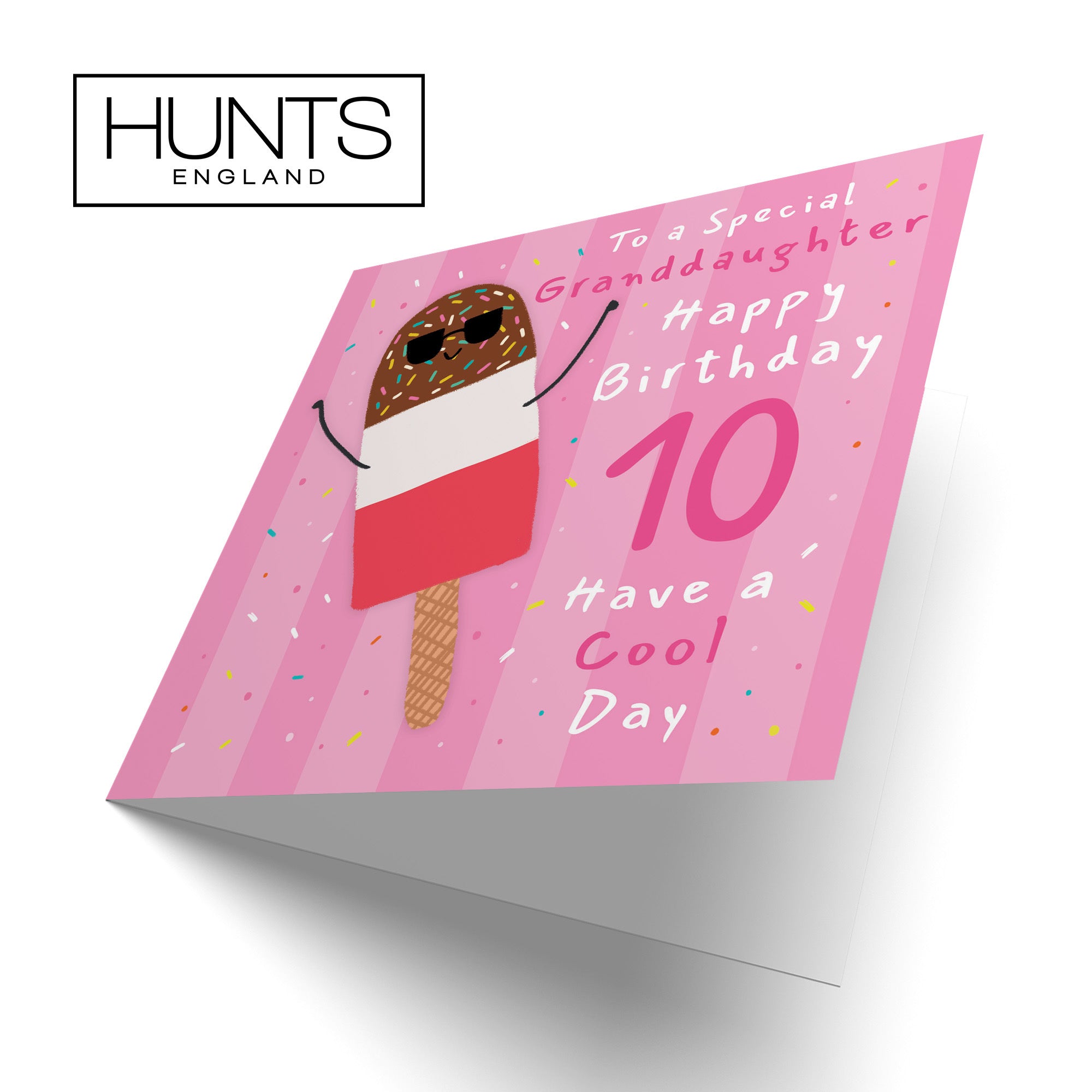 10th Granddaughter Birthday Card Ice Lolly Moments - Default Title (BS00471)