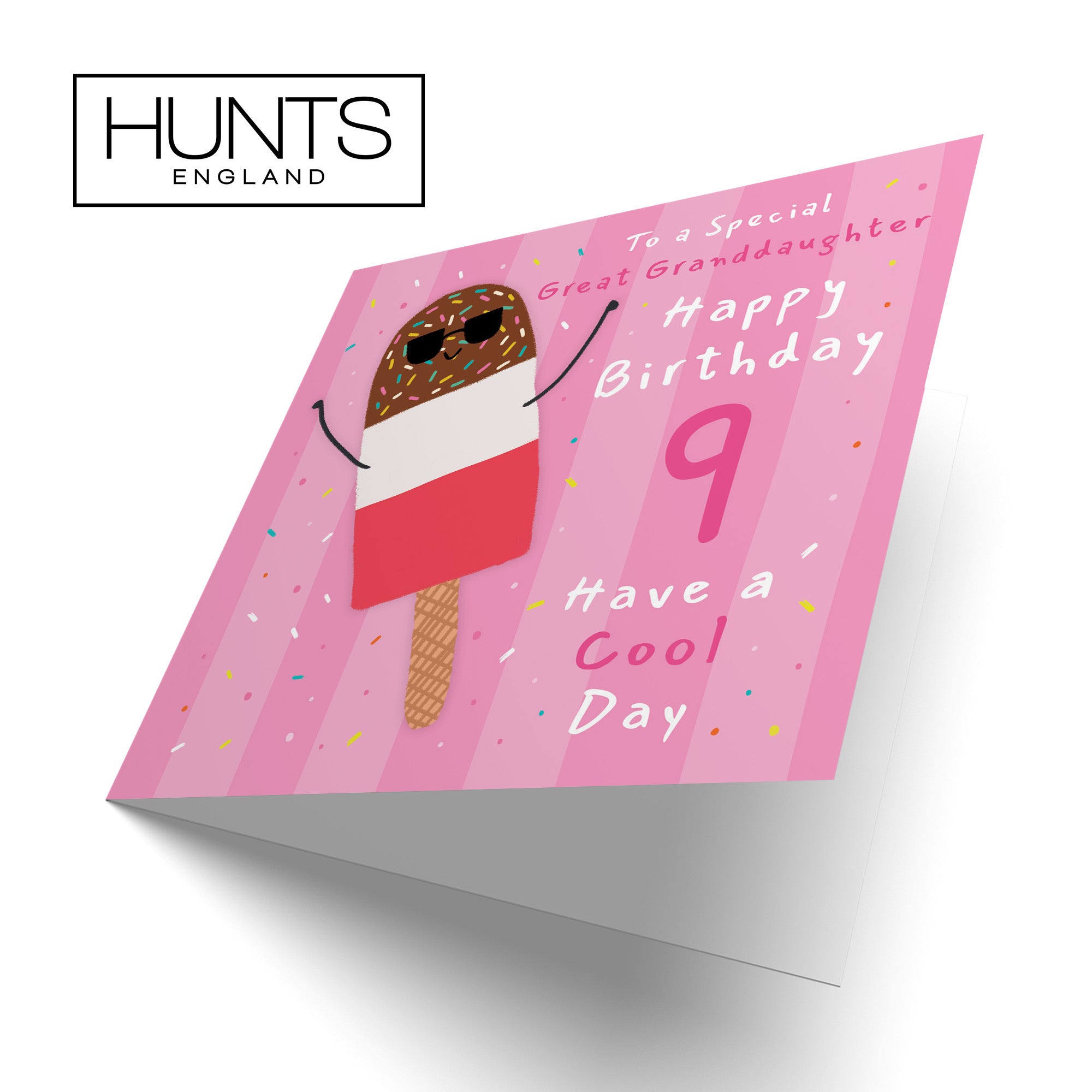 9th Great Granddaughter Birthday Card Ice Lolly Moments - Default Title (BS00493)